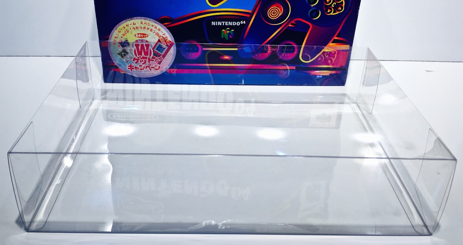 1 Console Box Protector For JAPANESE N64 Console Boxes Read Item Description!
