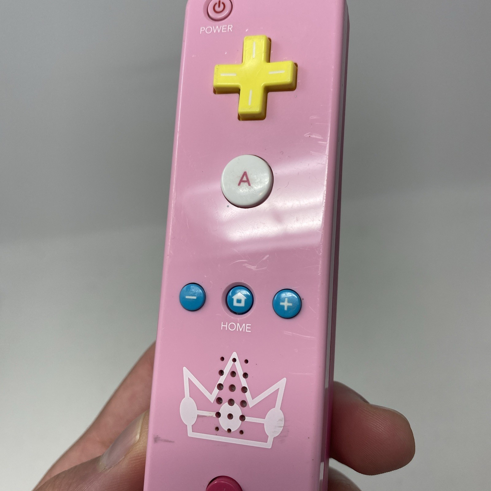 Nintendo Wii Motion Plus Controller Limited Edition Princess Peach RVL-036 Pink