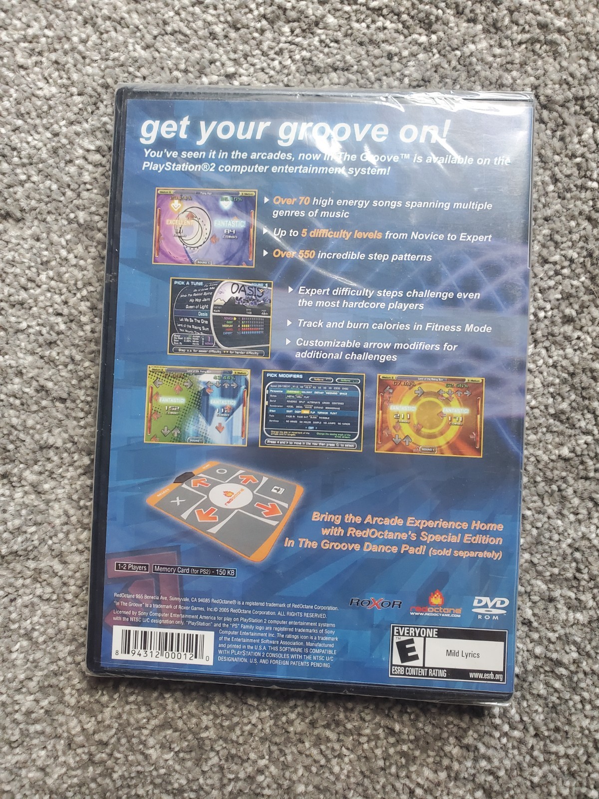 In the Groove PS2 (Brand New Factory Sealed US Version) Playstation 2