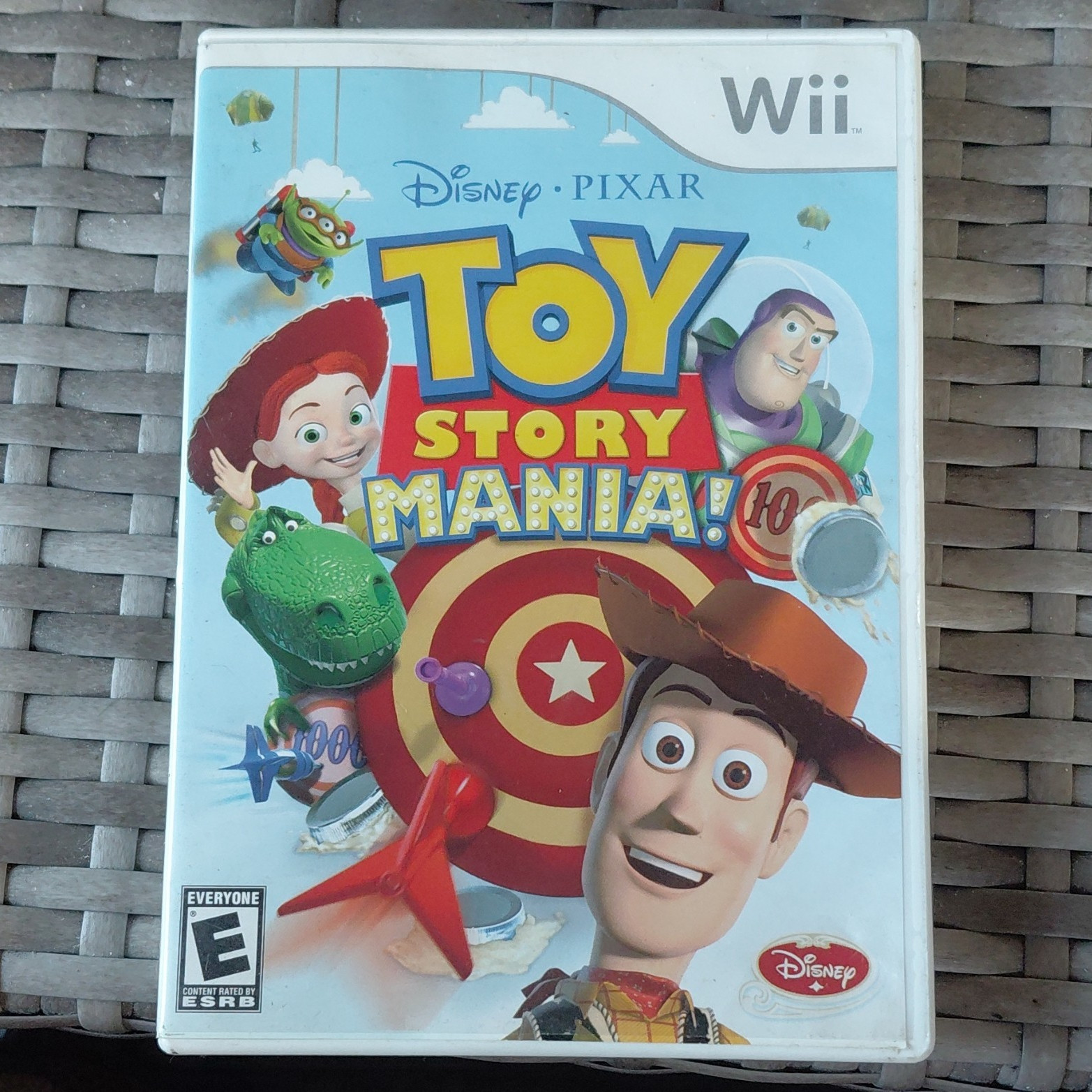 Disney Toy Story Mania! (Nintendo Wii) Multiplayer, E, NTSC-U/C, 2009 w/ Case