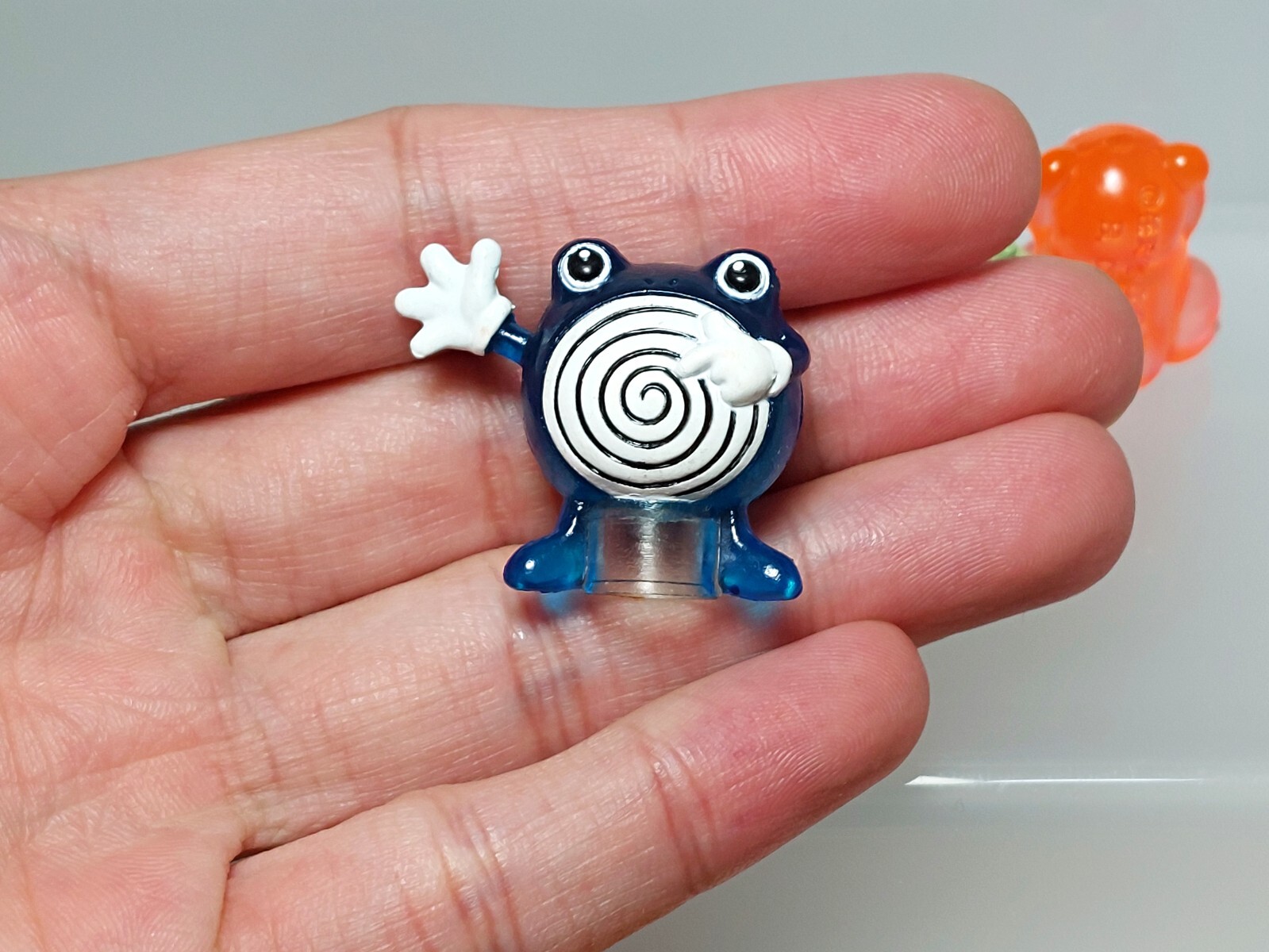 Pokemon FC Stadium & Battle Museum Clear Figure Krabby Slowbro Bandai 0.8-1.3in