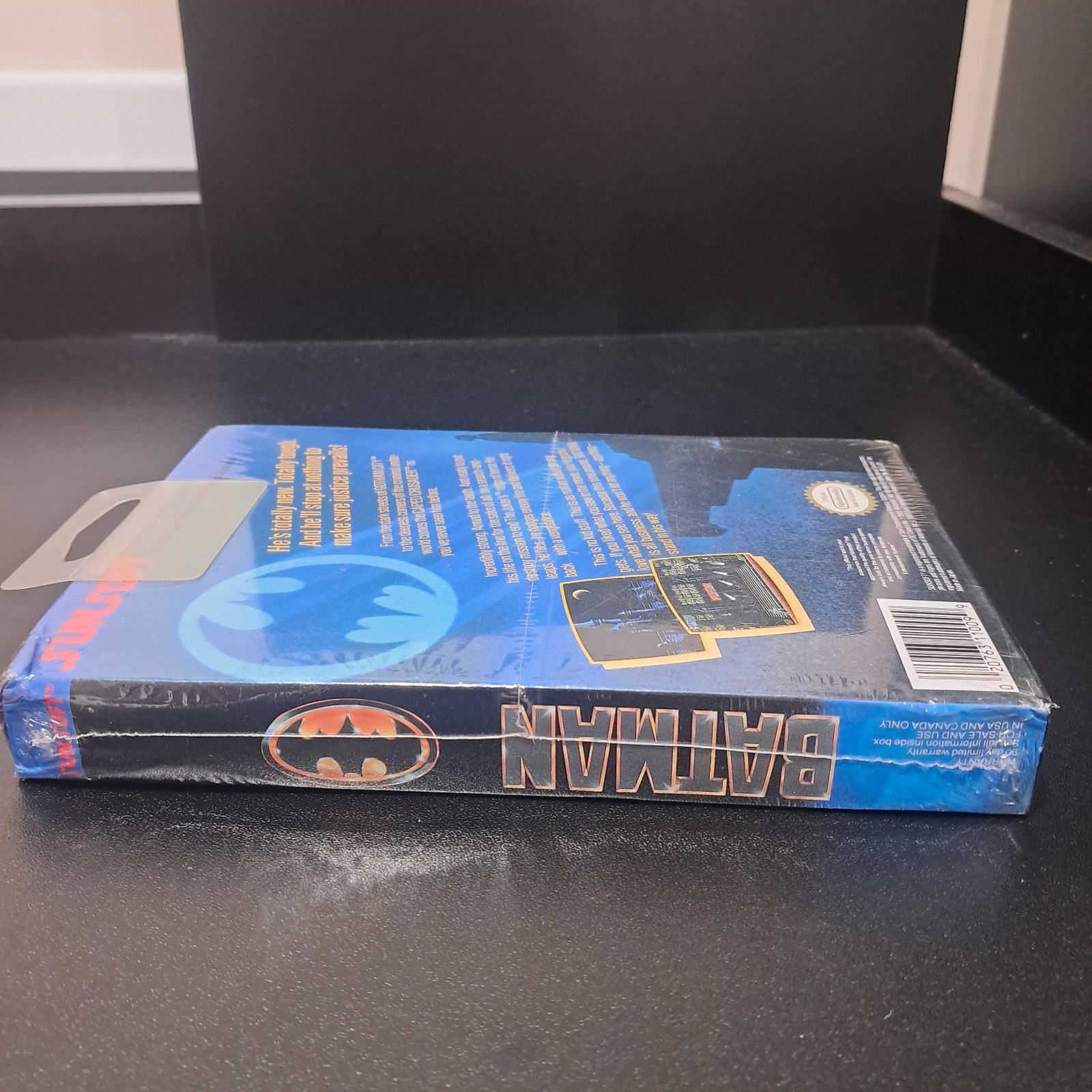 Batman The Video Game 90s NES Factory Sealed H-Seam Oval Nintendo Seal Brand New