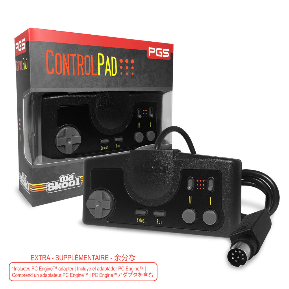 Old Skool PGS Pro Gamer Series TurboGrafx 16 / PC Engine Controller – TG16