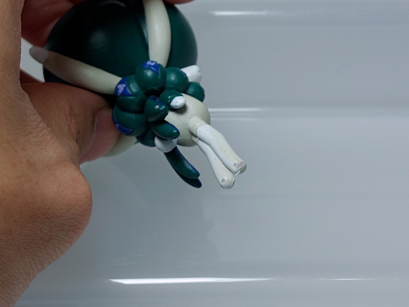 Calyrex Pokemon Swing Collection Keychain Figure Bandai 2021 Japan R01 2.4in
