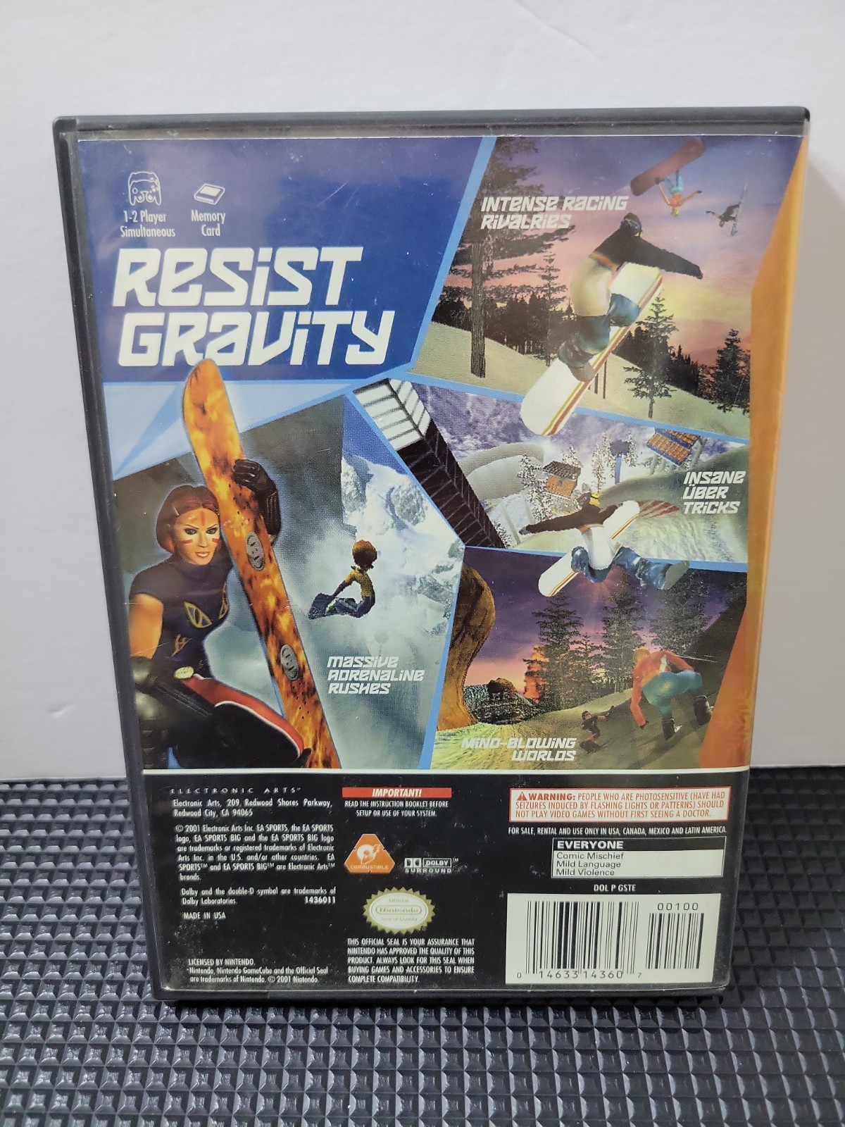 Nintendo GameCube SSX Tricky EA Sports BIG Sports Manual Included E-Everyone