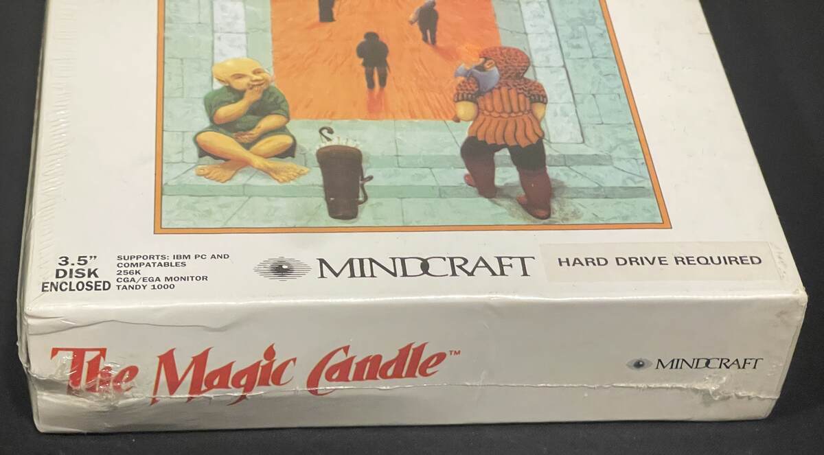 THE MAGIC CANDLE VOLUME 1 SEALED PC GAME MINDCRAFT 3.5 DISK