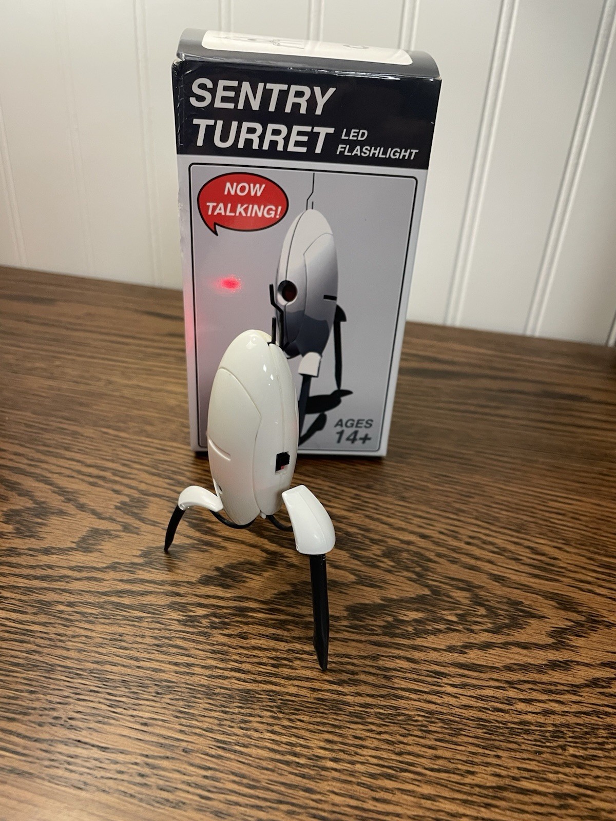 Portal 2 Sentry Turret LED Flashlight Now Talking