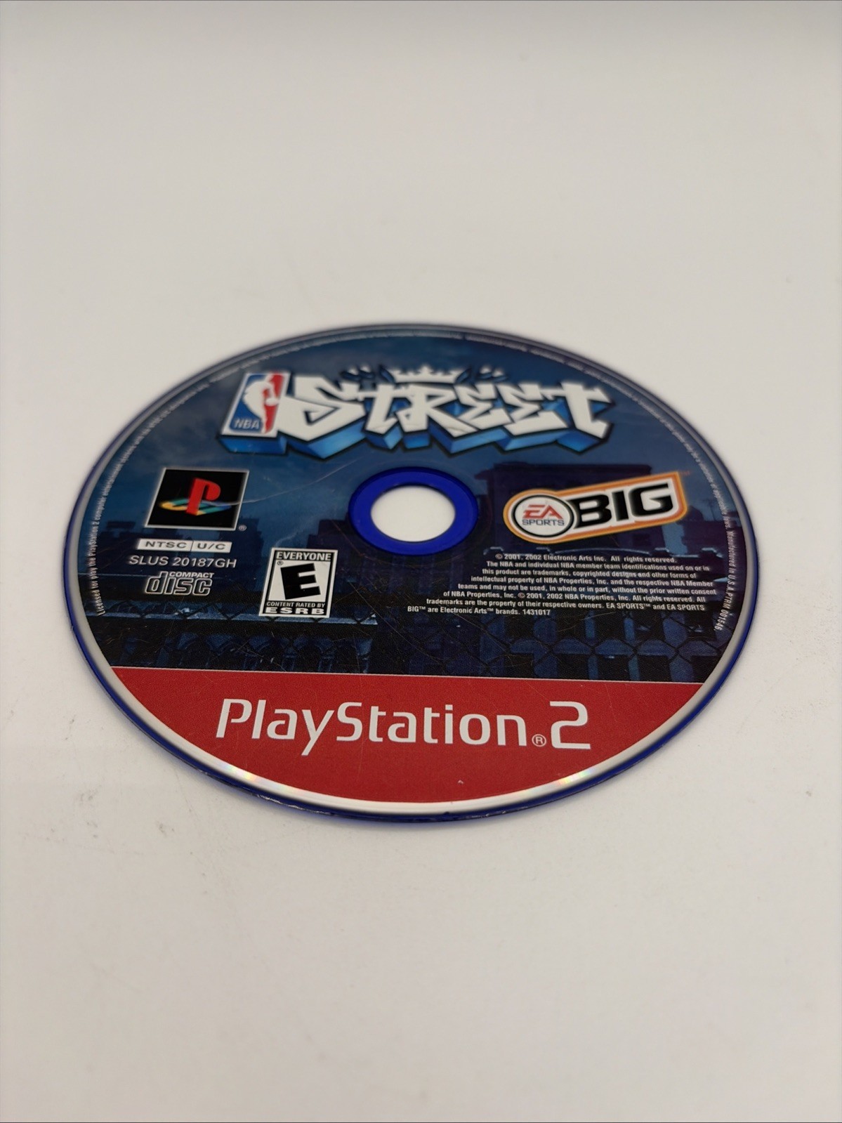 EA Sports BIG NBA Street Sony PlayStation 2 PS2 NTSC-U/C E 2001 w/ Manual CIB