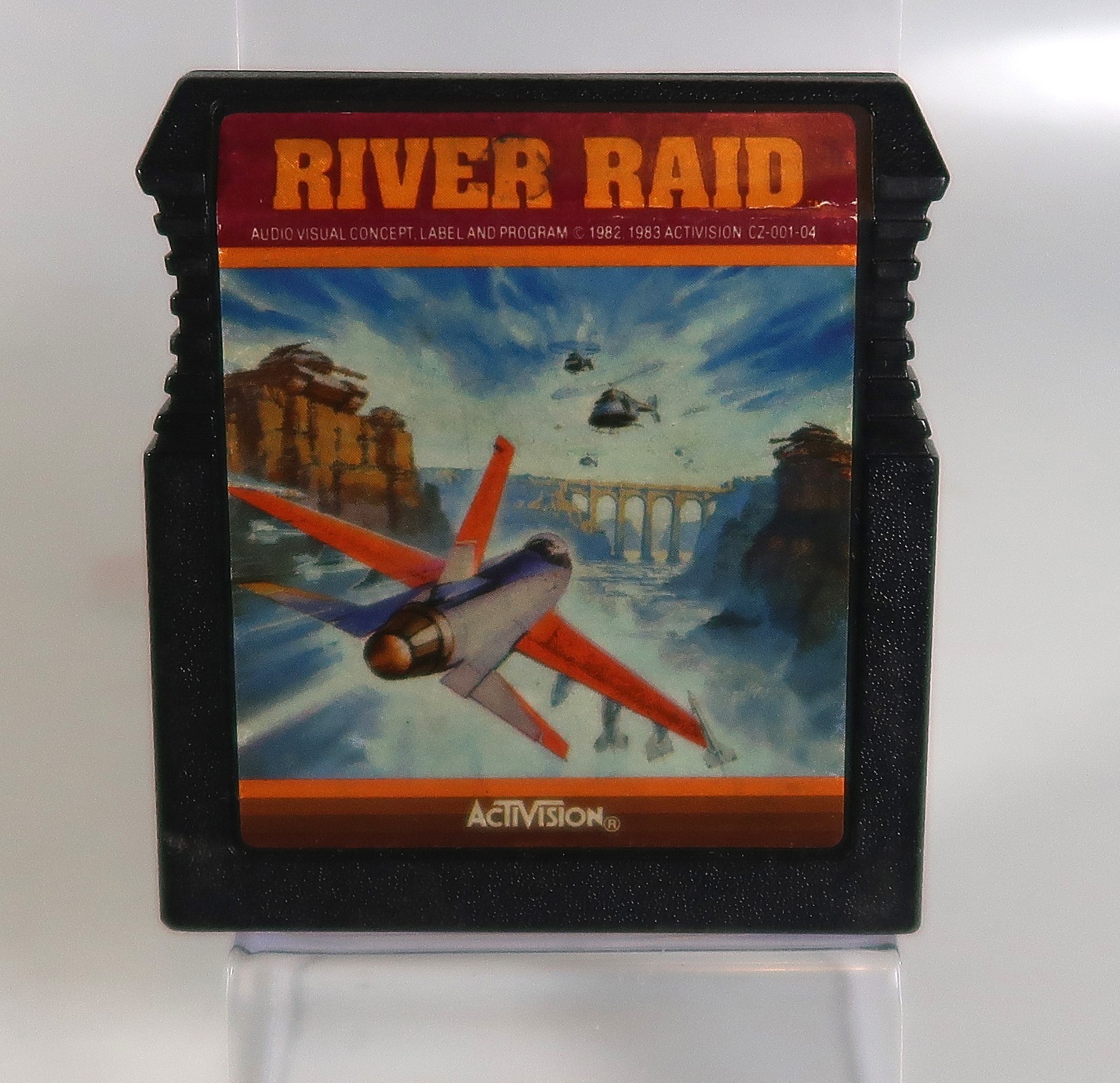 Atari 400 800 XL: RIVER RAID Cartridge – Activision – Tested & WORKS!