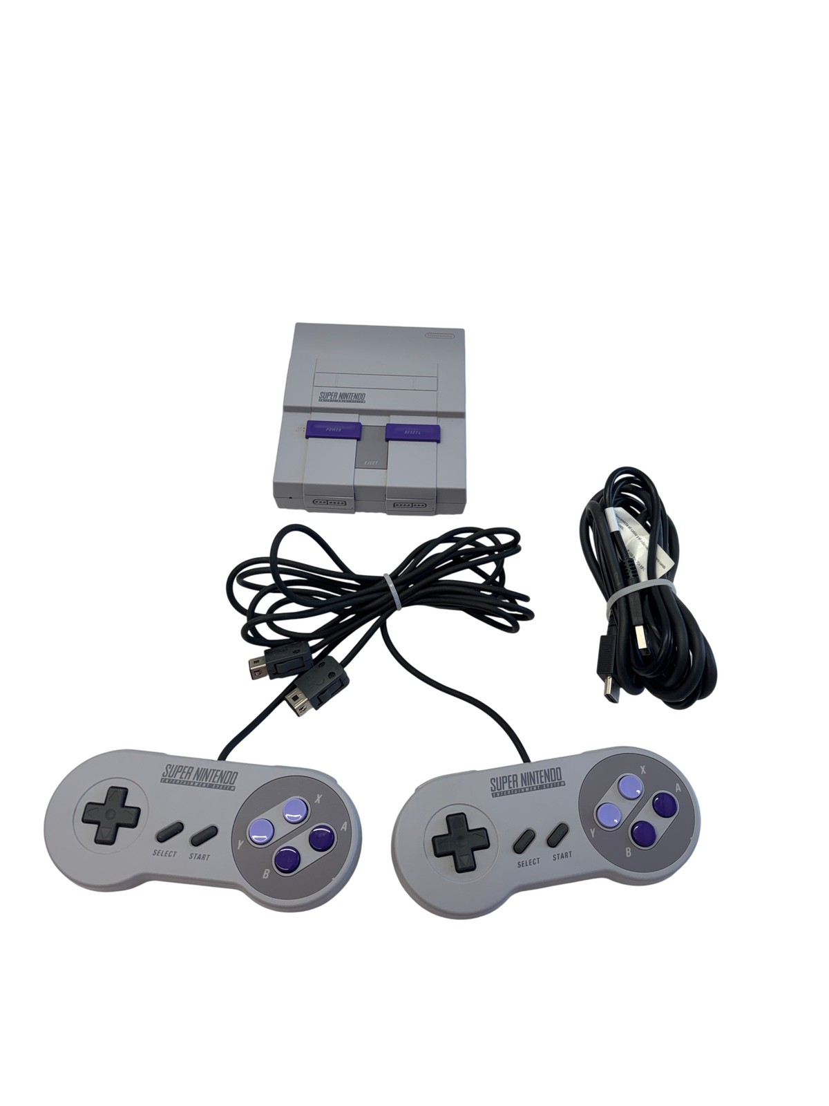 Nintendo SNES Classic Edition CLV-201 21 Pre-Loaded Game Home Video Game Console