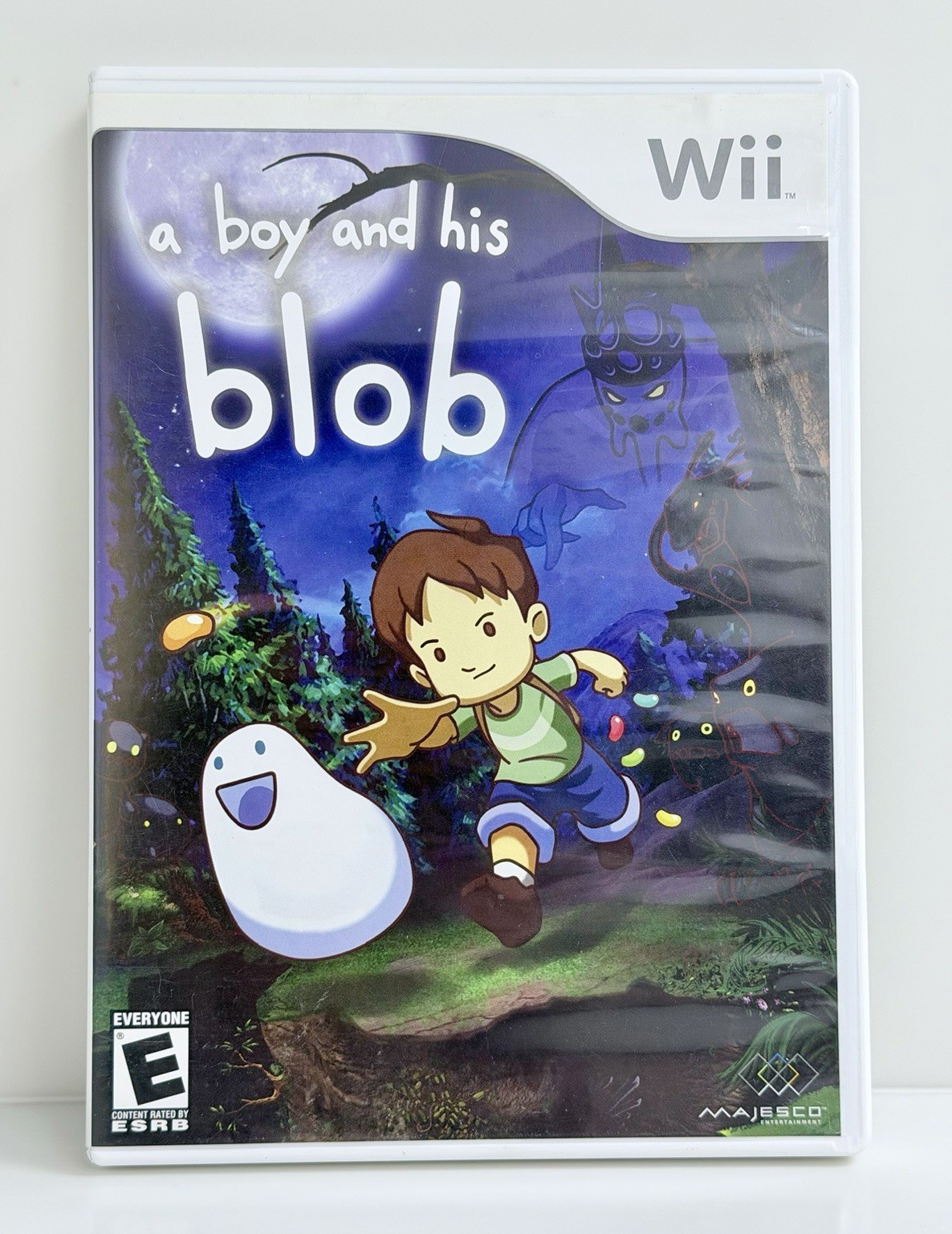 A Boy and His Blob (Nintendo Wii, 2009, Majesco) Complete w/Manual! CLEAN COPY!!