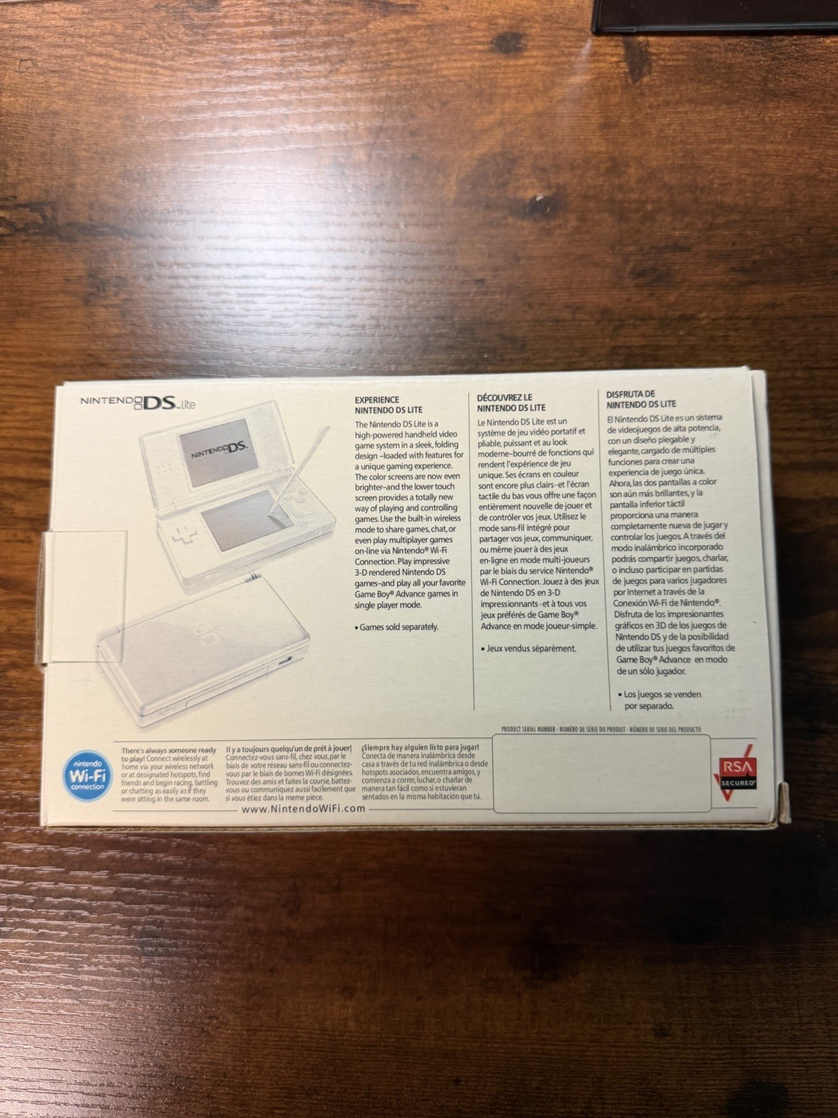 Nintendo DS Lite – White