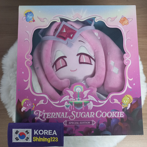 NEW Cookie Run Kingdom 5th Anniversary Eternal Sugar Cookie Plush Doll/korea