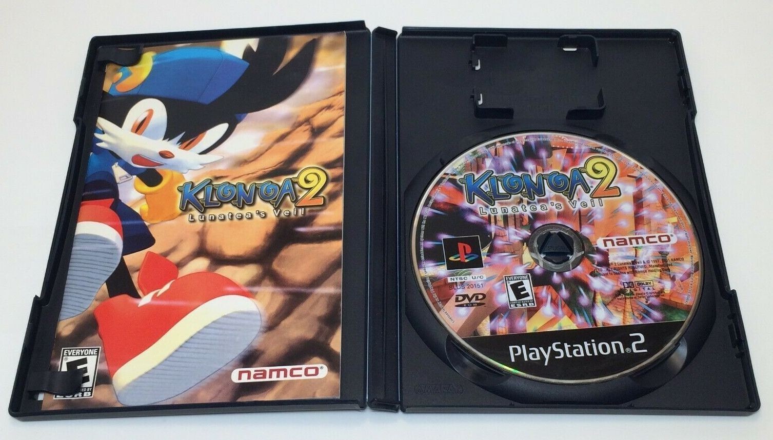 Klonoa 2: Lunatea’s Veil SONY PlayStation 2, 2001 PS2 COMPLETE NEW PRISTINE MINT