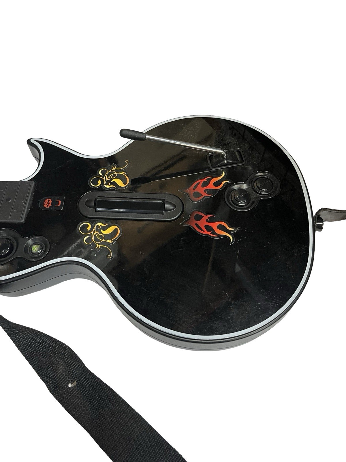 RedOctane Guitar Hero Les Paul Wireless Controller Xbox 360 With Strap Tested