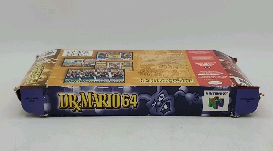 Dr Mario 64 N64 Complete In Box CIB Nintendo 64 Authentic