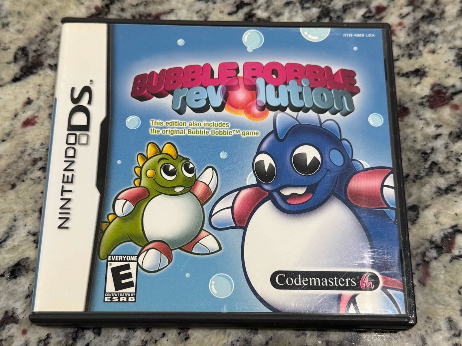 Bubble Bobble Revolution (Nintendo DS) Complete CiB EUC + FREE US SHIPPING