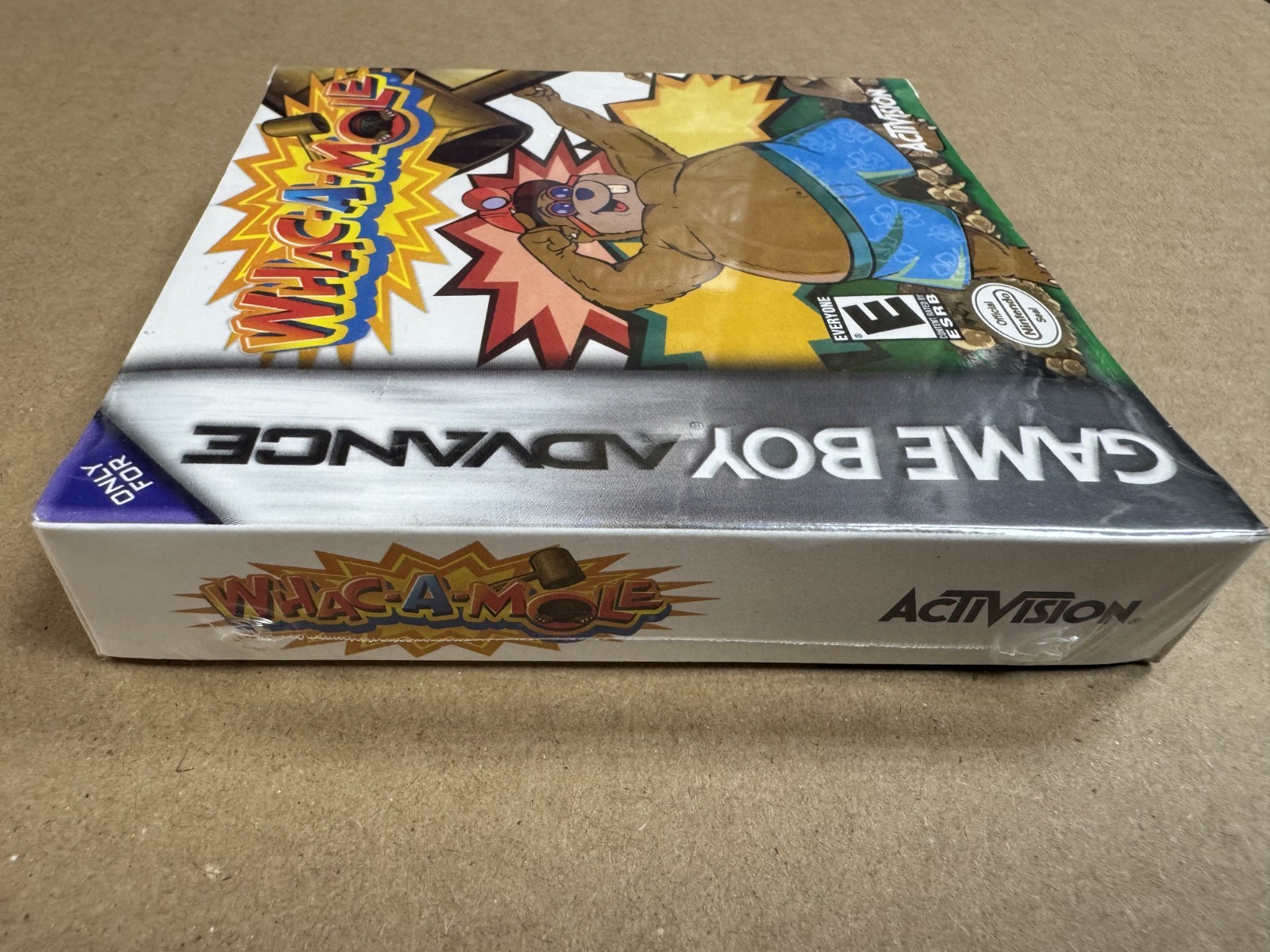 Whac-A-Mole Nintendo Game Boy Advance GBA New Factory Sealed