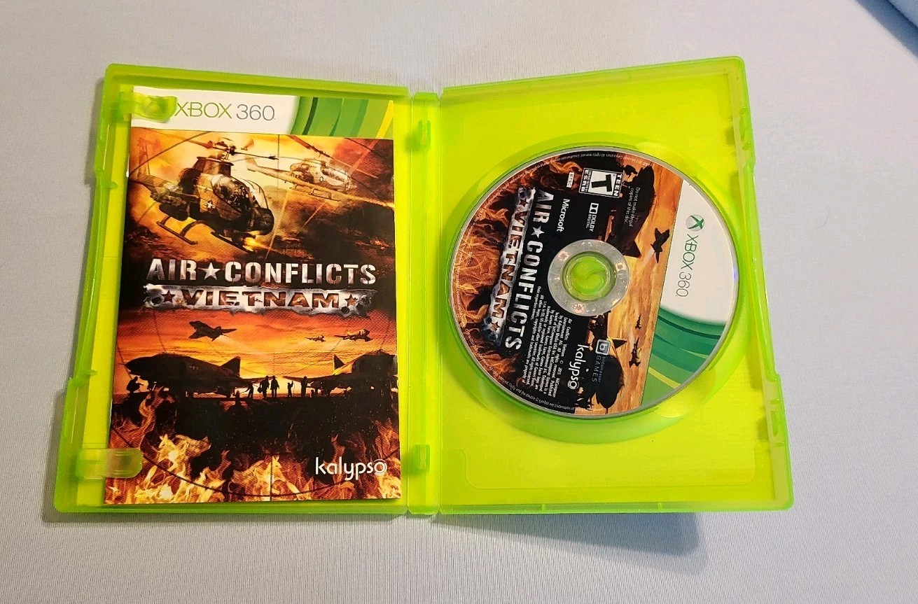 Air Conflicts Vietnam – Microsoft Xbox 360/ CIB/ TESTED AND WORKS