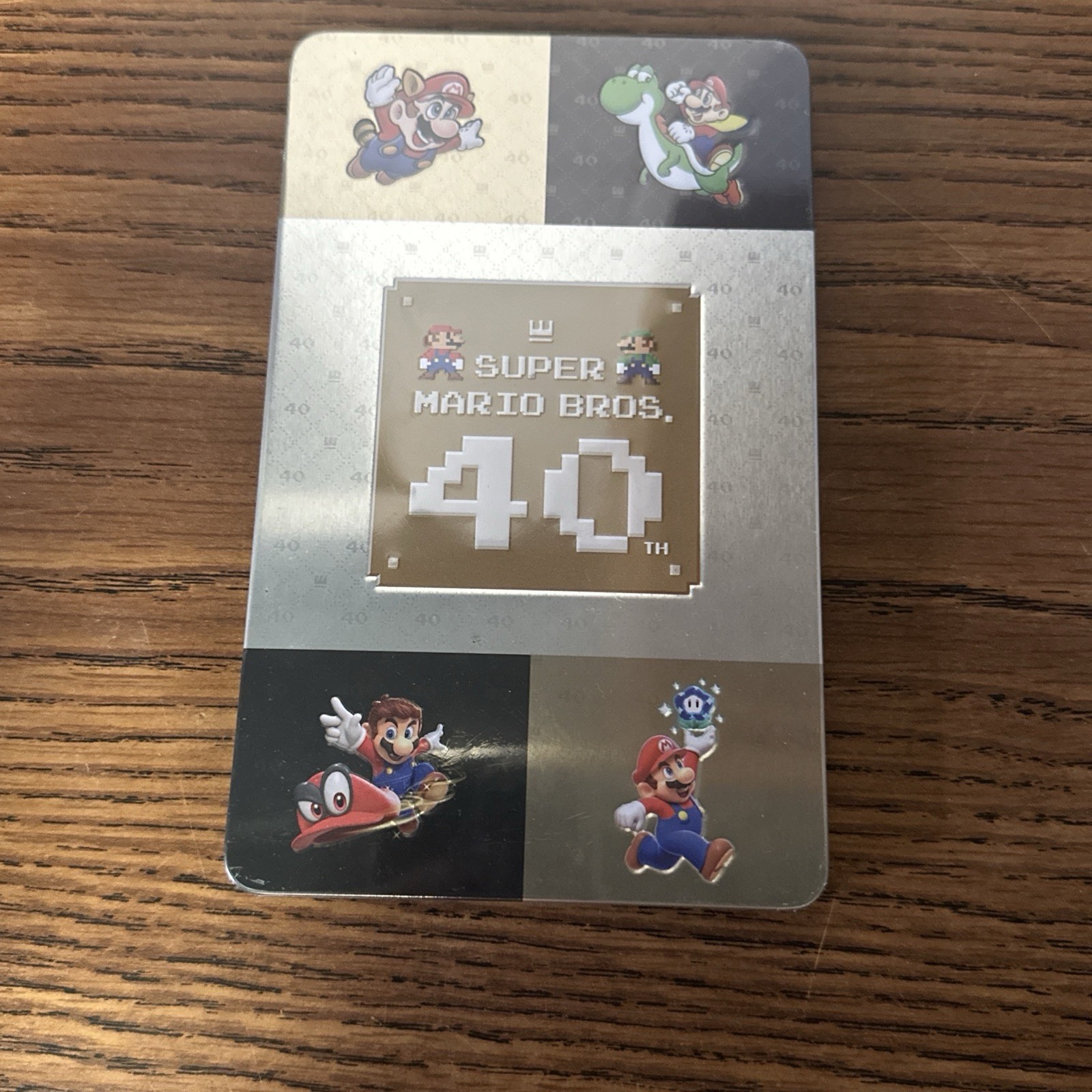 Nintendo Super Mario Bros. 40th Edition Metal Game Case for Switch. *Sealed* ✅