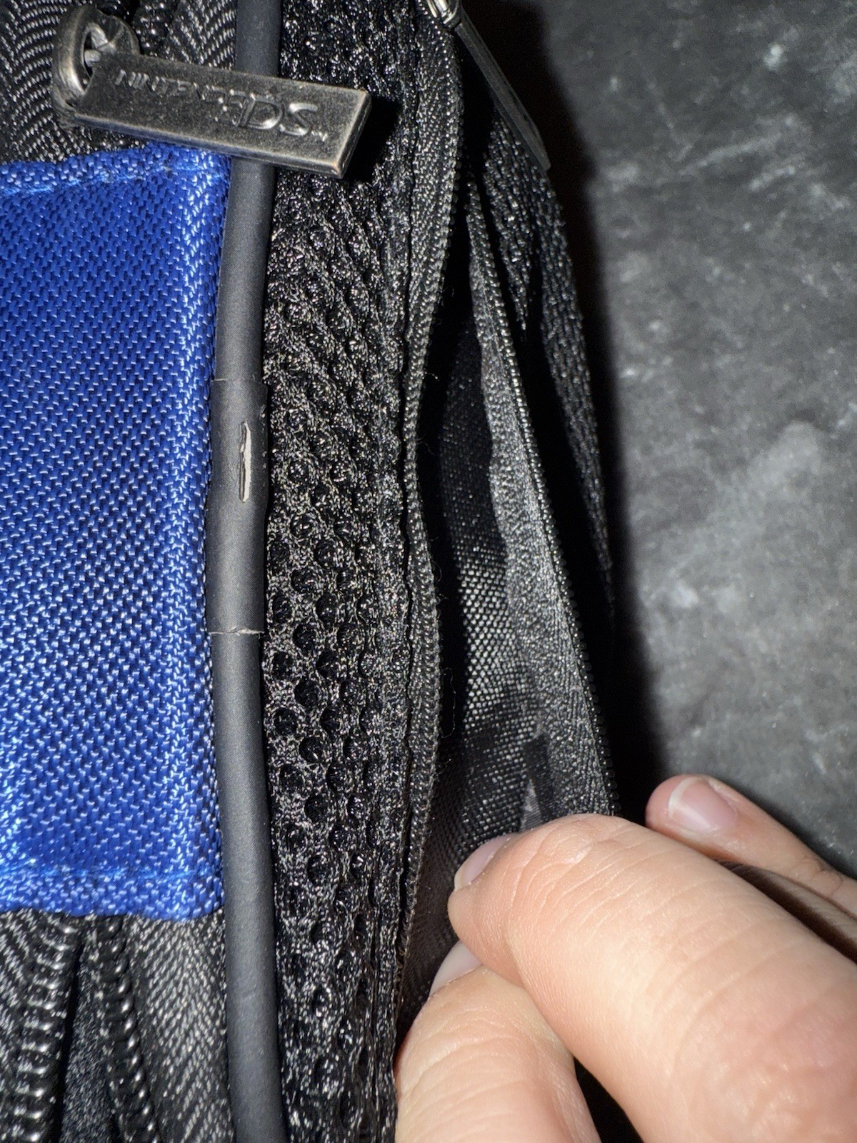 2000’s Nintendo DS Travel Case Black/Blue Gameboy