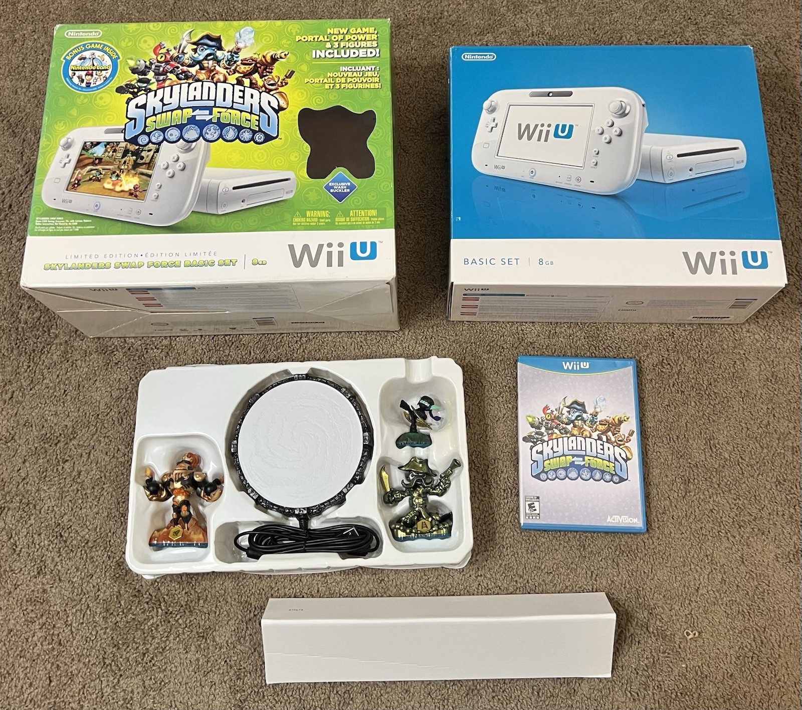Nintendo WiiU Wii U Skylanders Limited Edition Console Bundle White New in Box