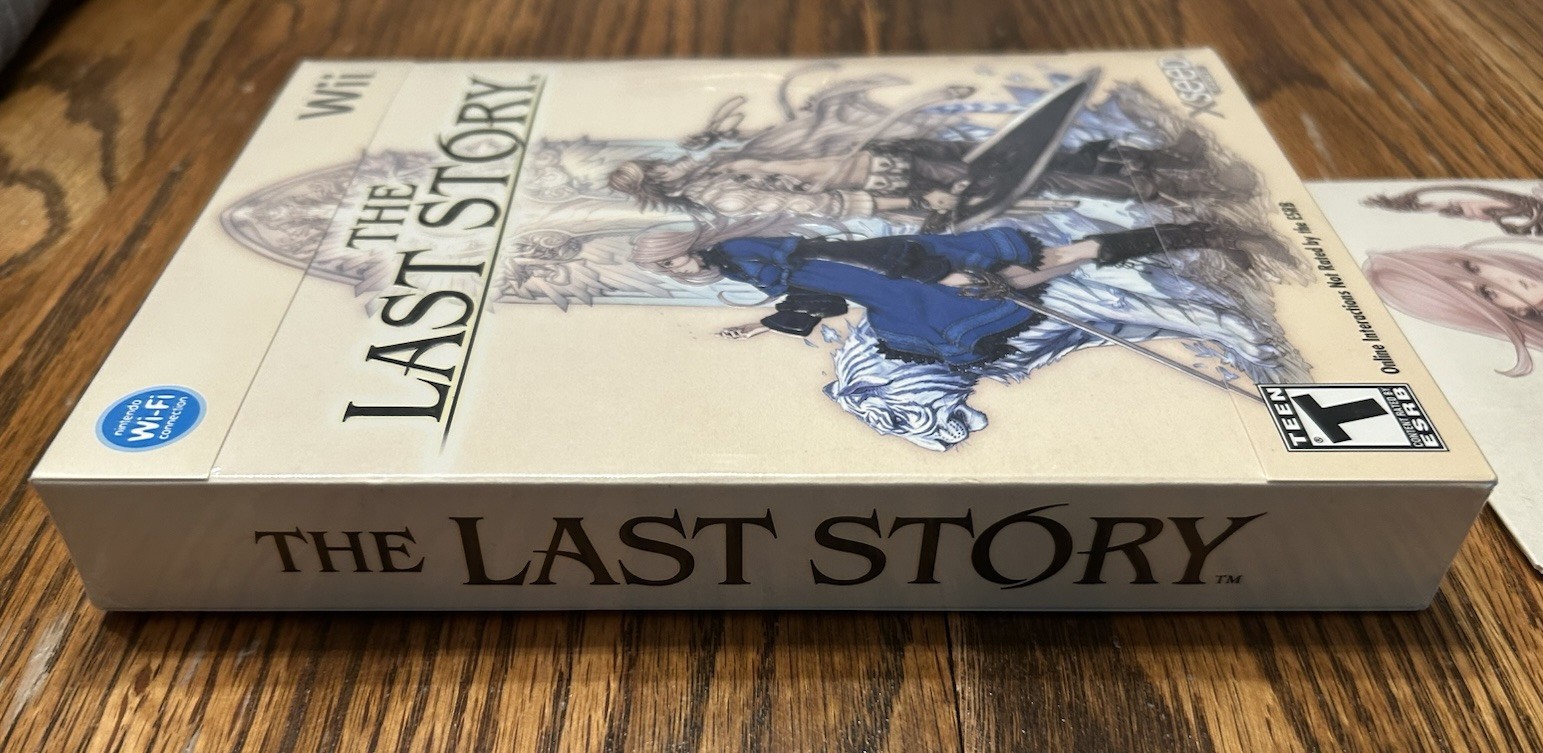 The Last Story Wii Big Box Limited Edition With CD New/Sealed