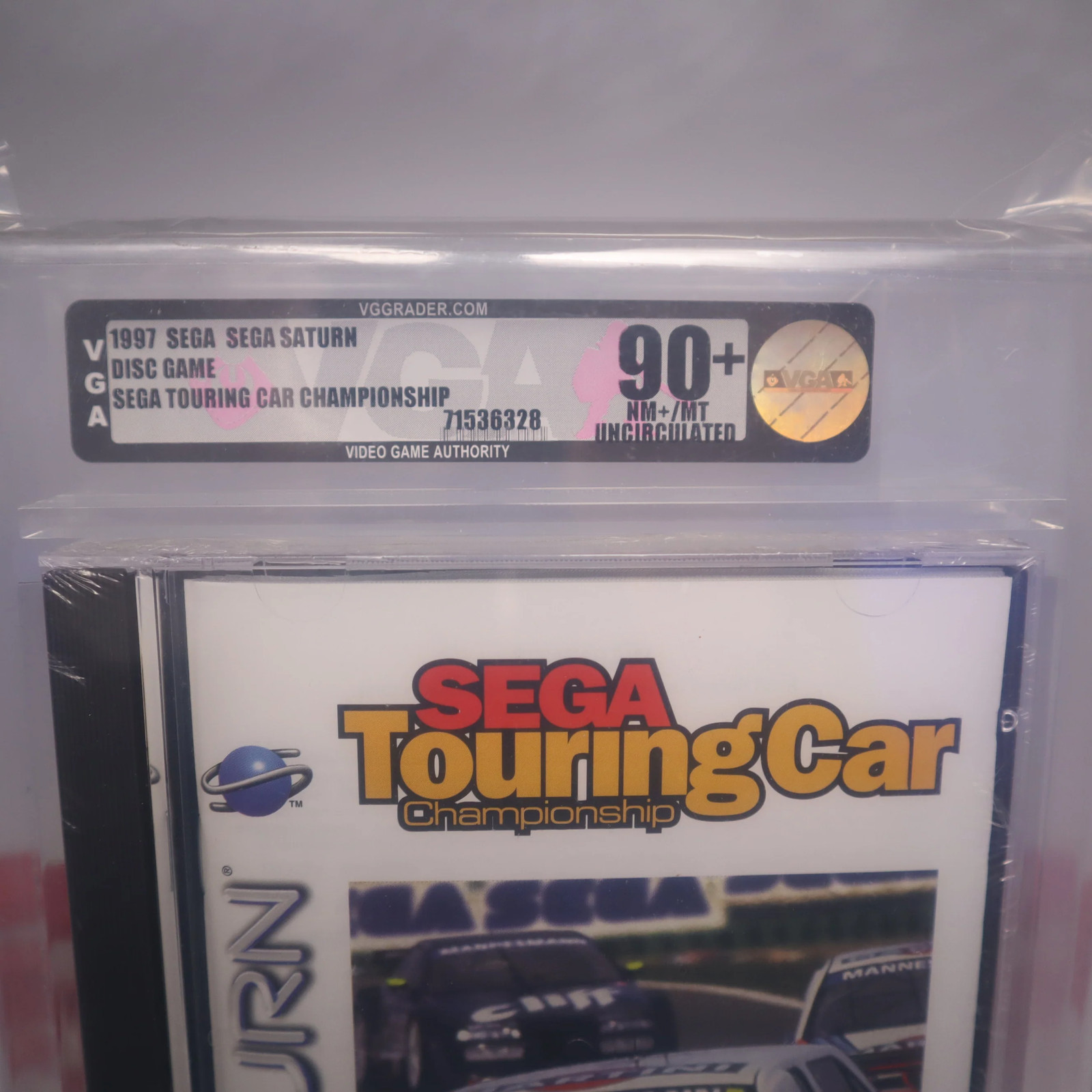 Saturn Game SEGA TOURING CAR CHAMPIONSHIP – VGA 90+ UNCIRCULATED – NEW & Sealed!