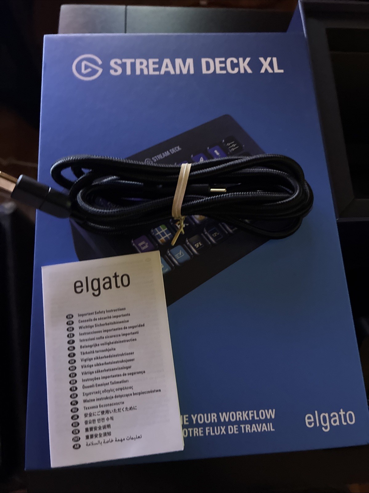 Elgato Stream Deck XL 32-Key Wired USB Controller Great Condition