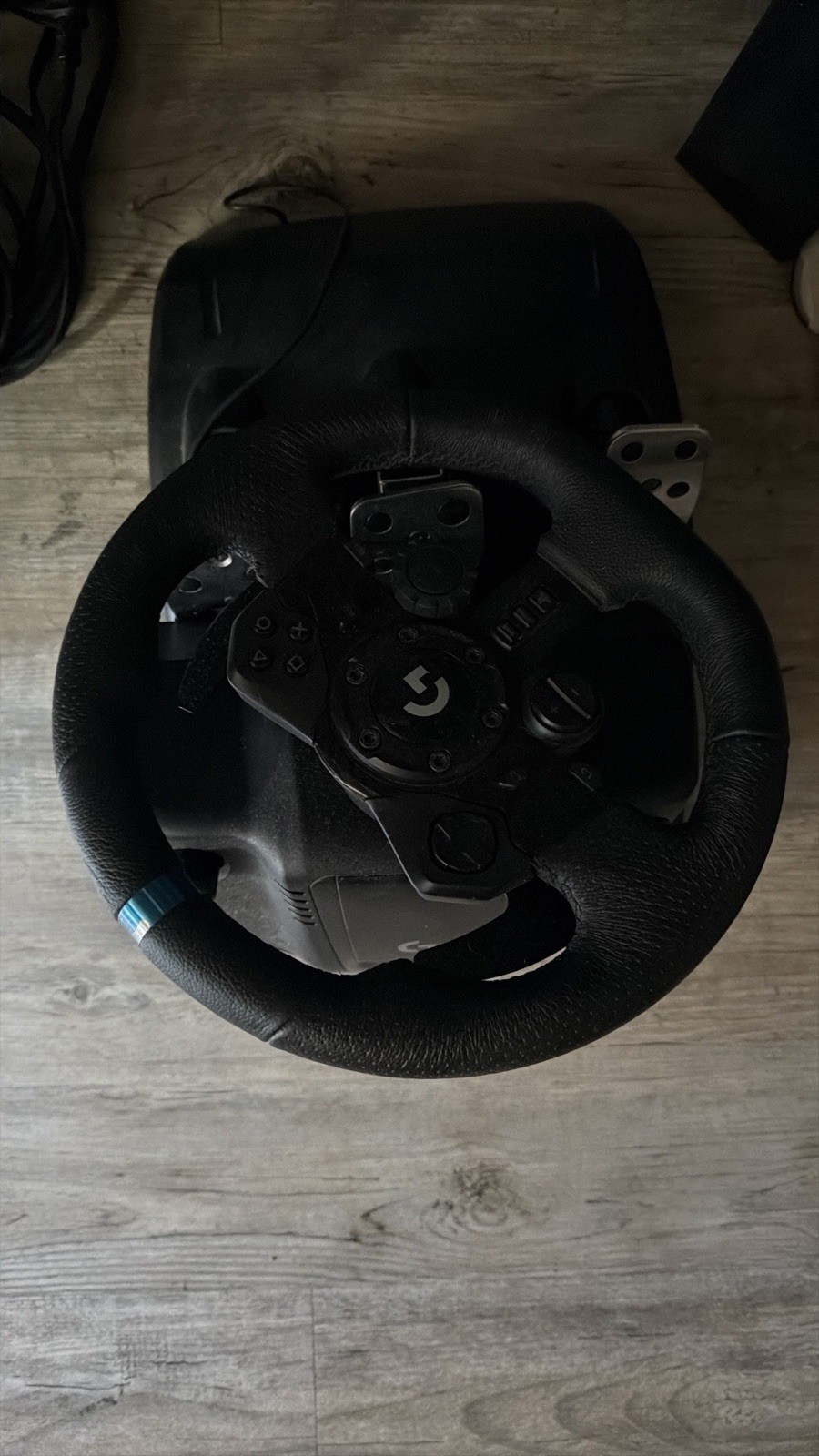 Logitech G923 Racing Wheel and Pedals – Black