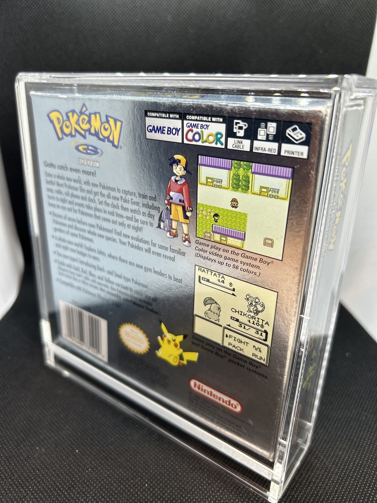 Gameboy Game Protective UV Acrylic Case- High Quality Display Case – FREE S&H