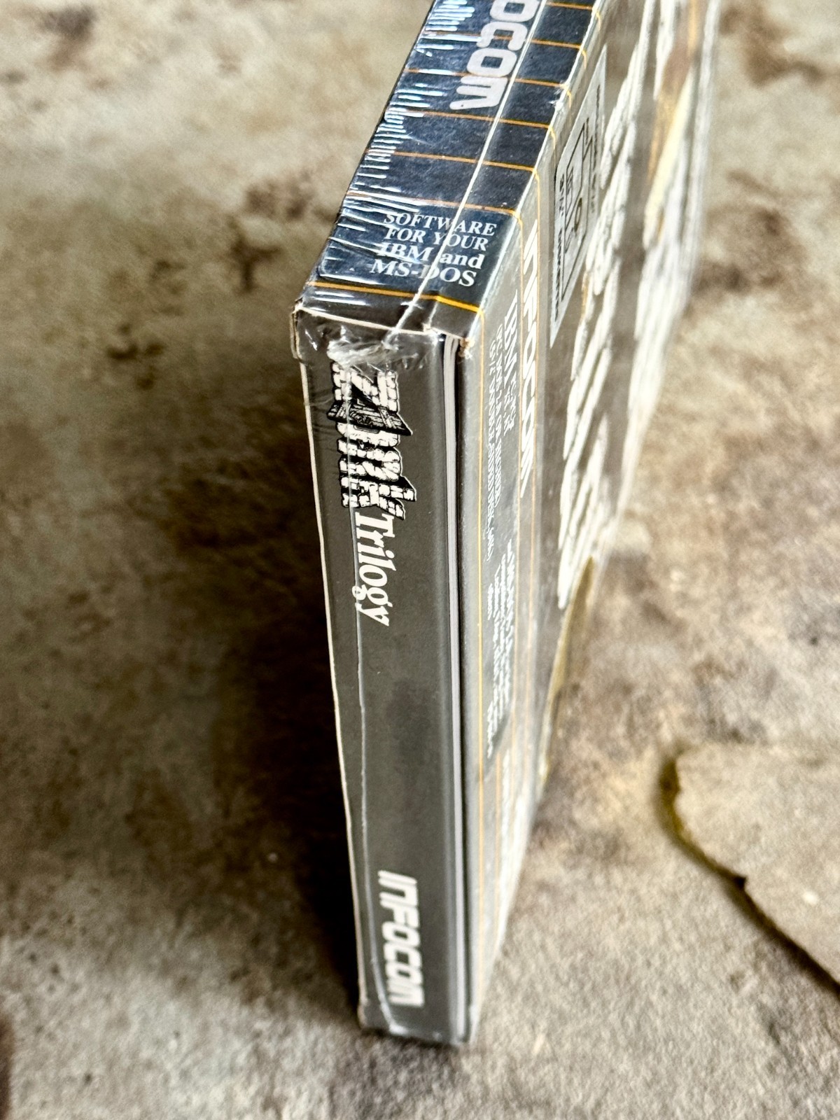 Sealed Infocom Zork Trilogy IBM PC DOS Big Box Original Shrink Wrap Rare