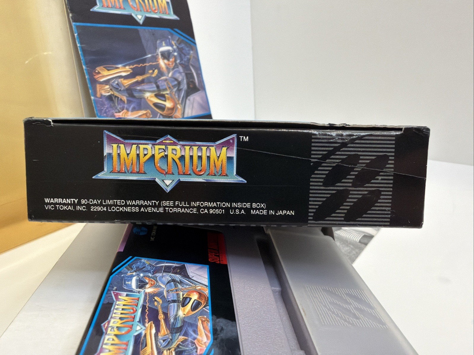 Imperium SNES Super Nintendo Game CIB Complete VGC Protective Case