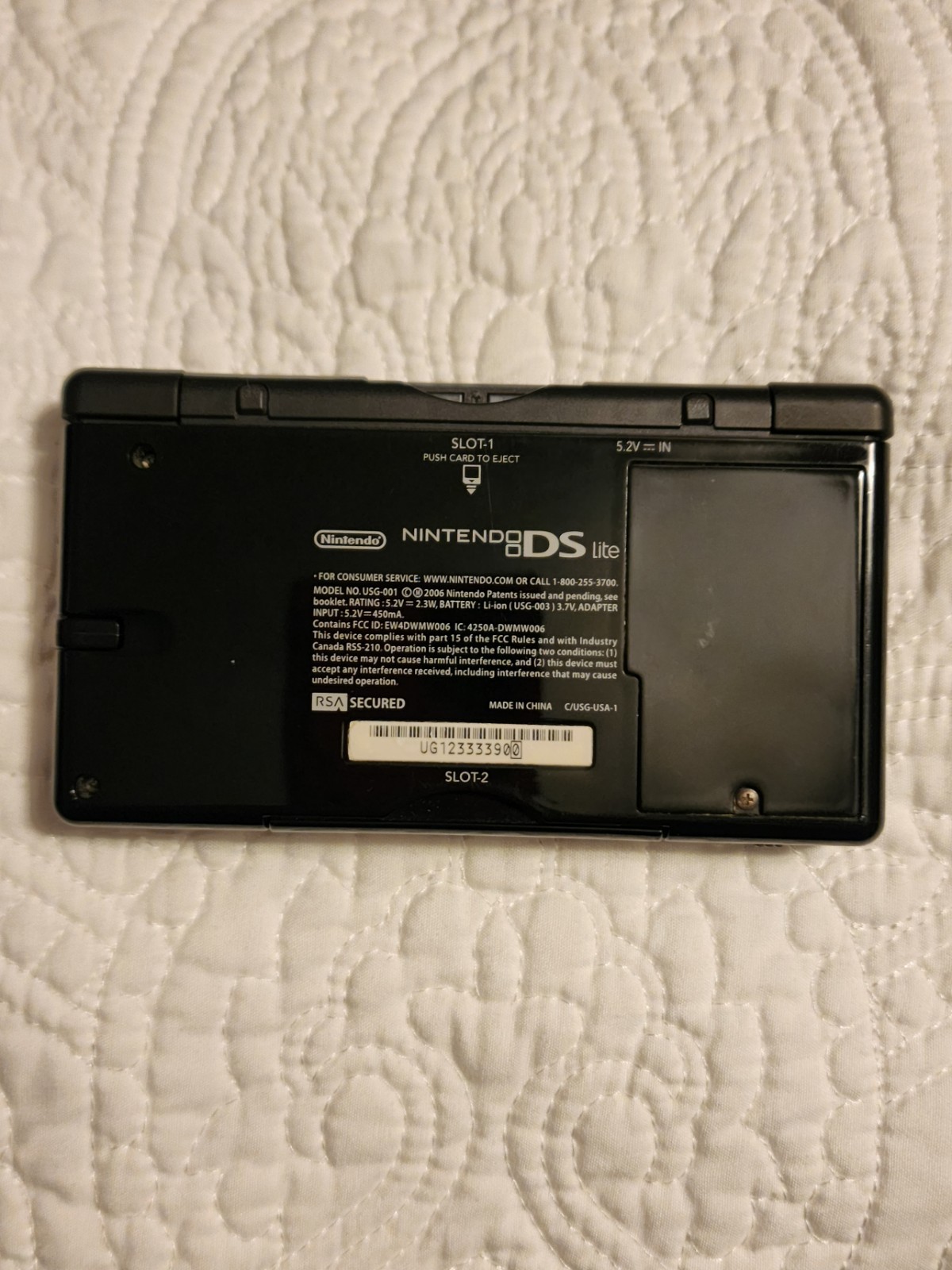 Nintendo DS Original Super Mario Edition 4GB Handheld System – Black With Game