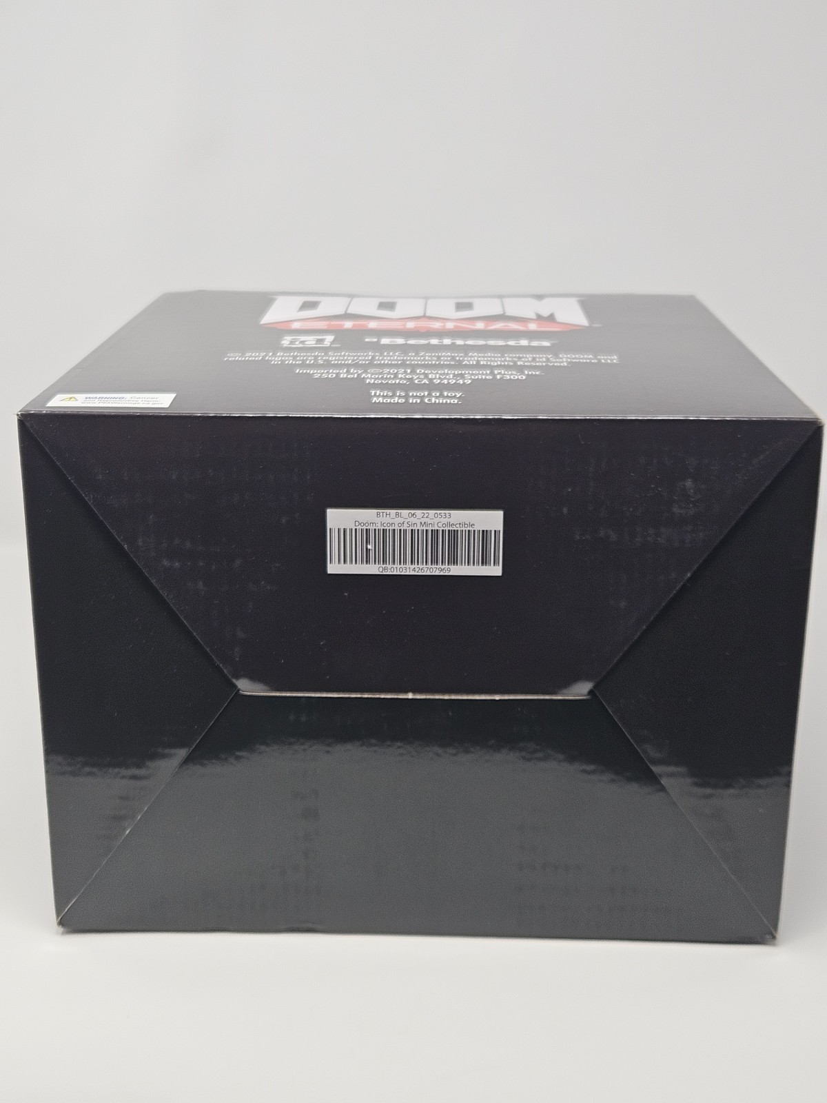 DOOM Eternal Mini Icon Of Sin Gibbo Collectibles Statue Brand New Sticker Sealed