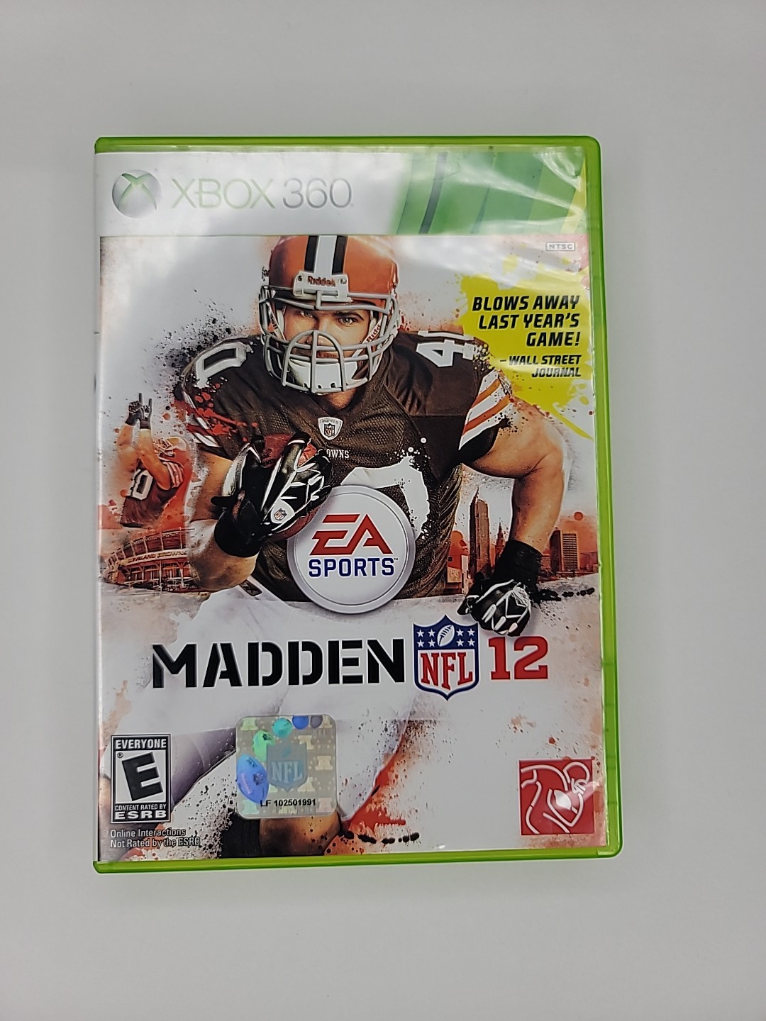 Madden NFL 12 (Microsoft Xbox 360, 2011) Video Game Complete