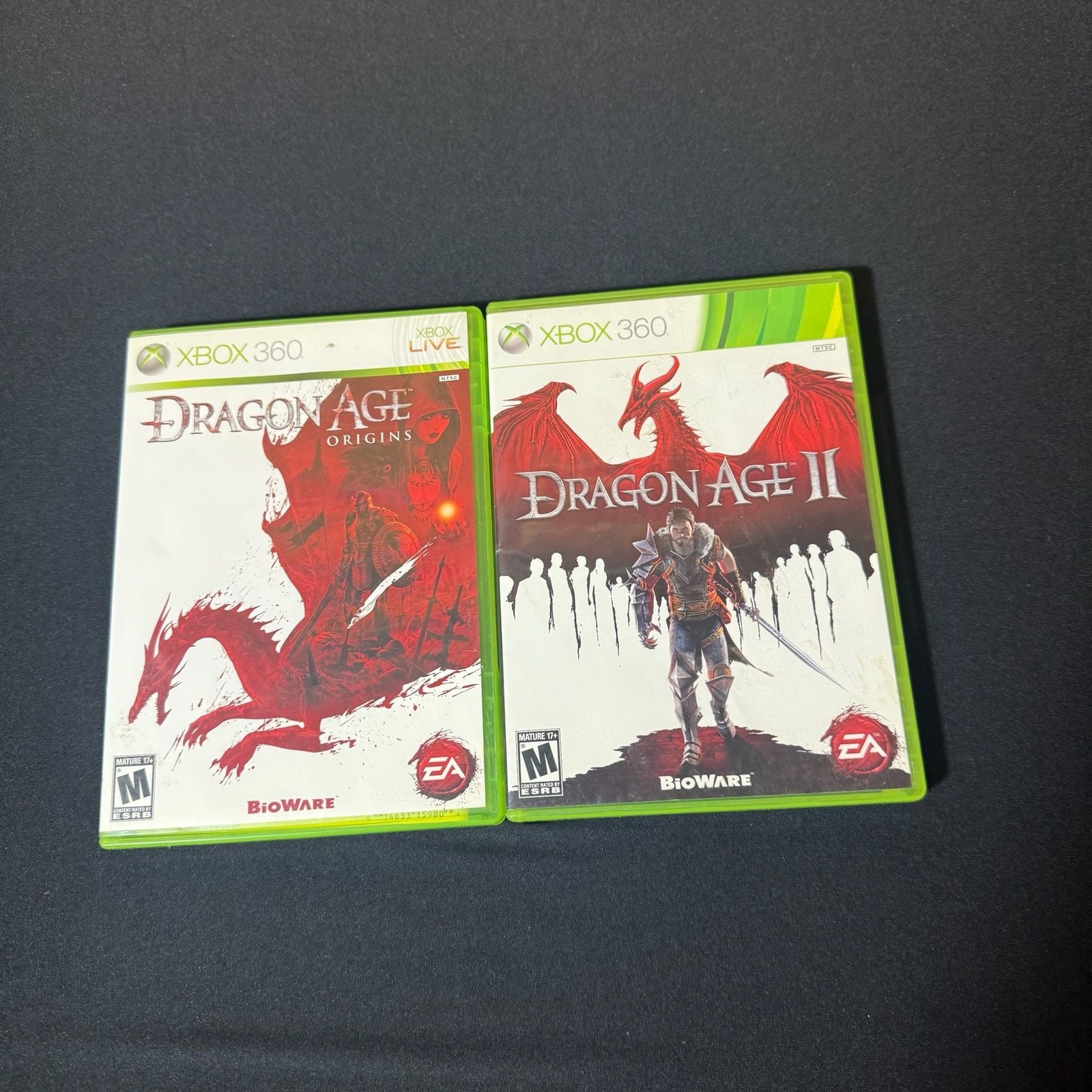 Dragon Age Origins and Dragon Age II Xbox 360 Video Game Bundle