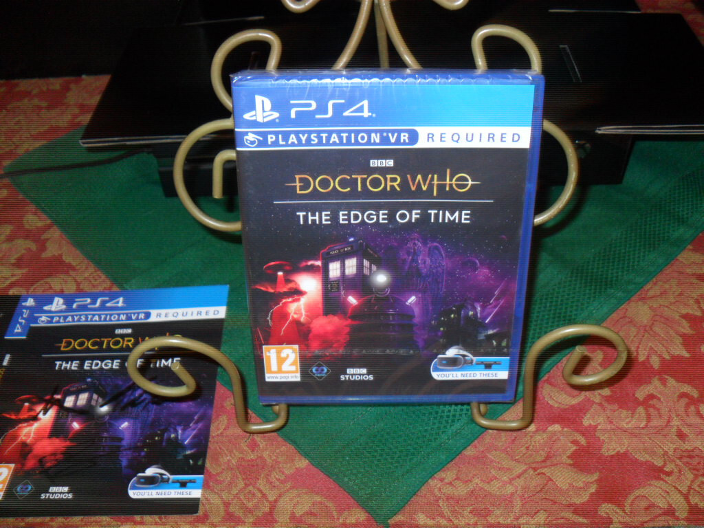PS4-VR Doctor Who: The Edge of Time: incl. Signature Cover: New/Sealed