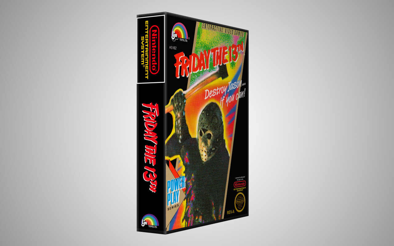 Friday the 13th – Nintendo NES Custom Case *NO GAME*