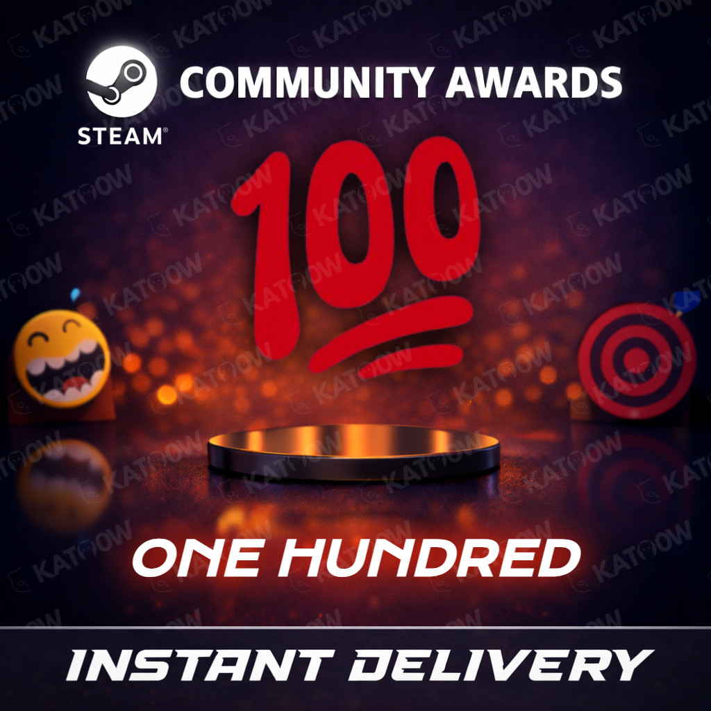 🏅 Steam Community Awards (Quantity 110x) – Profile Award (XP) ⚡Fast Delivery