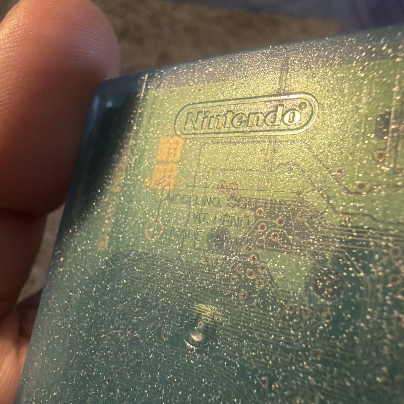 Pokemon Crystal for the Nintendo Gameboy Color. -Tested & Authentic