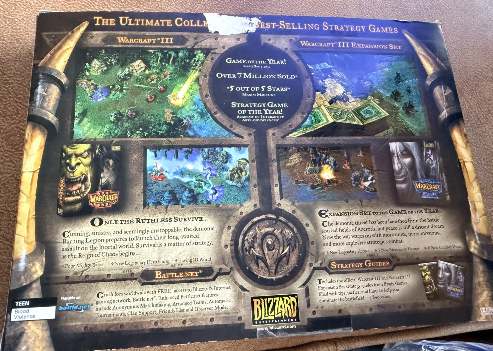 WarCraft III Battle Chest (PC, 2003)