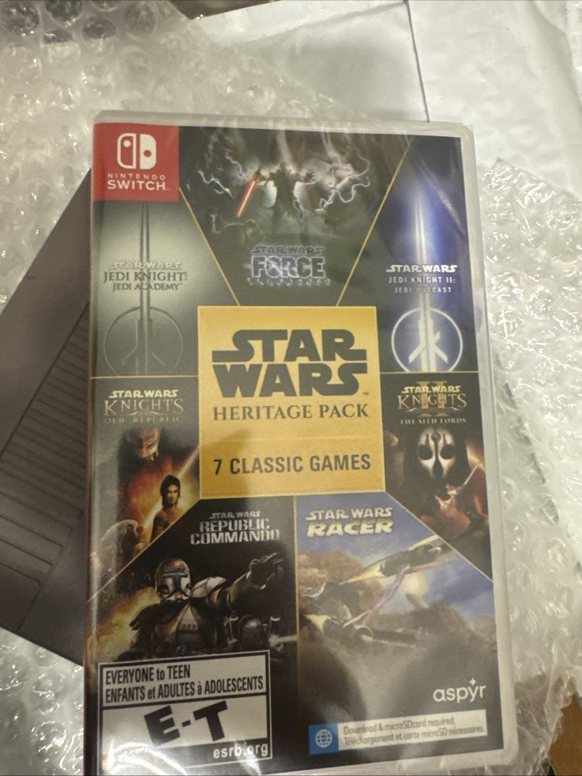 Star Wars Heritage Pack for Nintendo Switch New Sealed