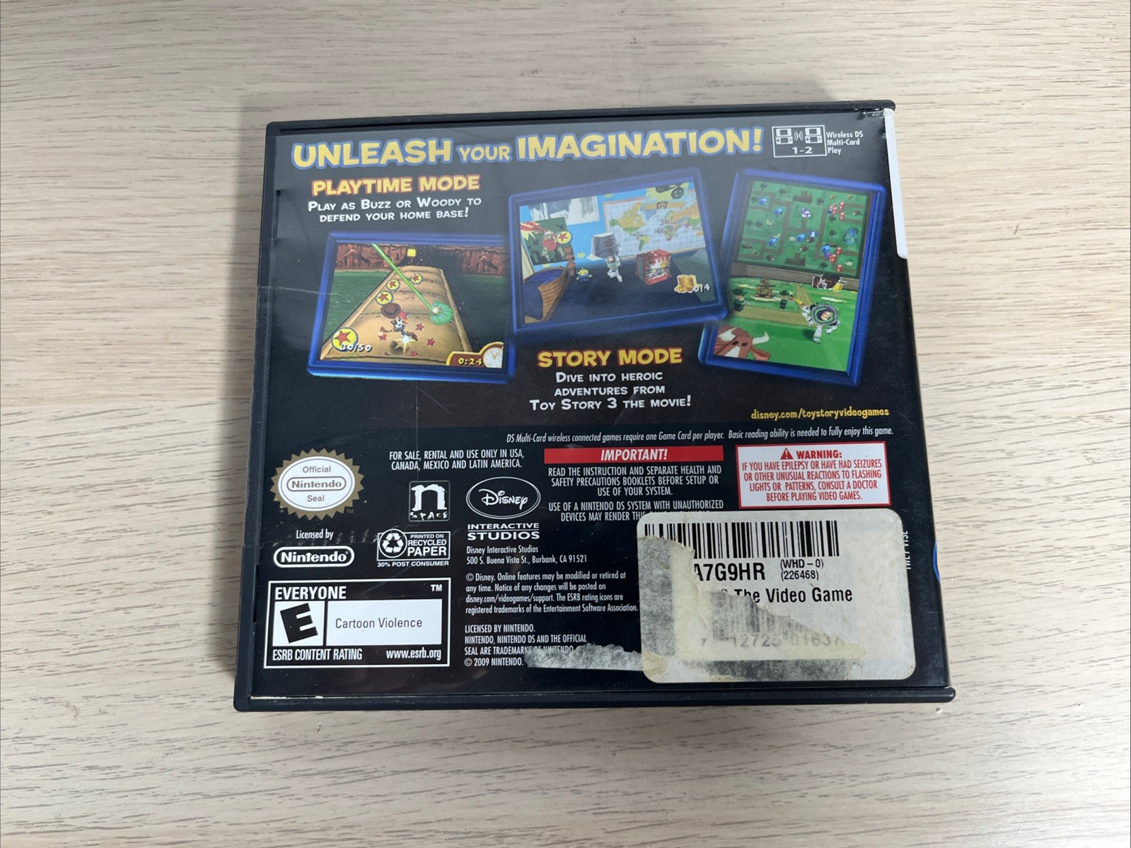 Toy Story 3 (Nintendo DS, 2010)