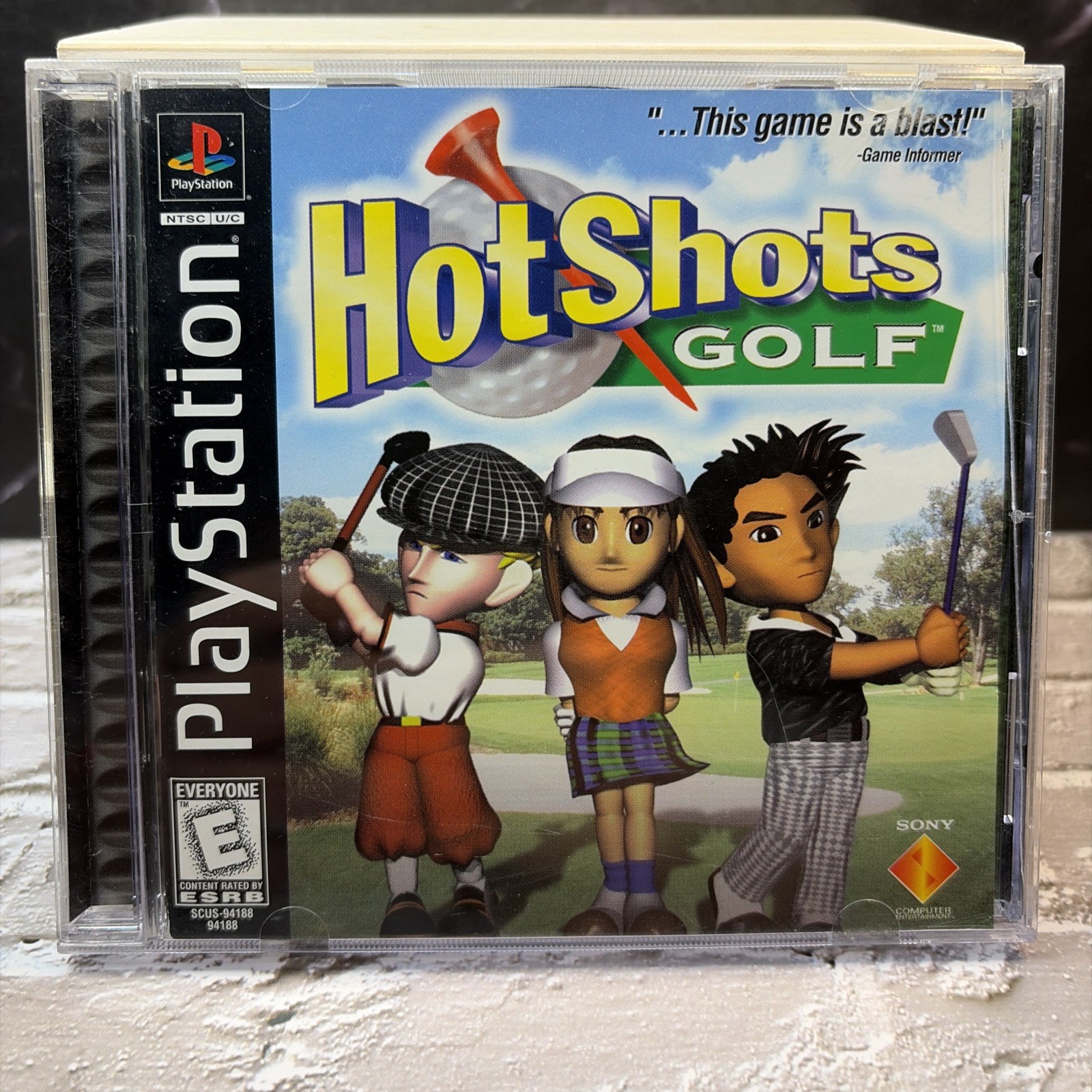 Hot Shots Golf (Sony PlayStation 1, 1998) CIB T&W
