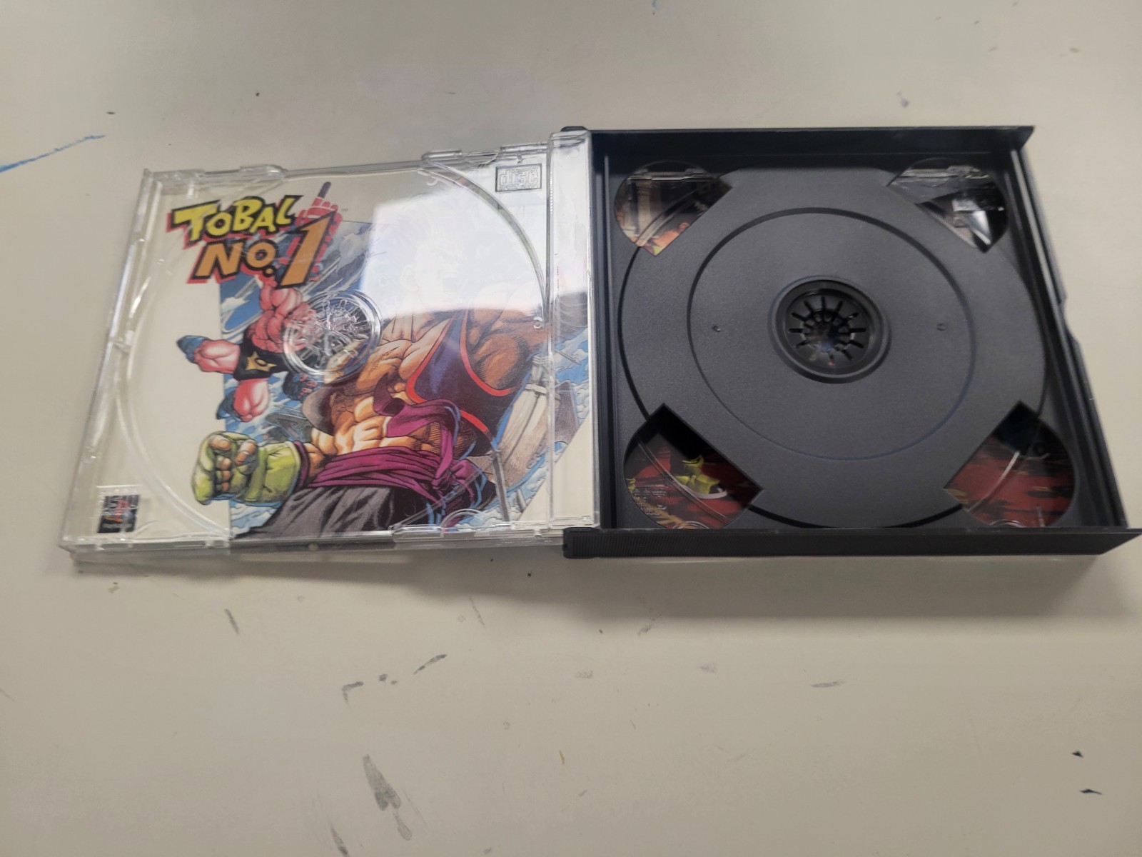 Tobal No. 1 (Sony PlayStation 1, 1996) Jewel Case And Cover Art Only