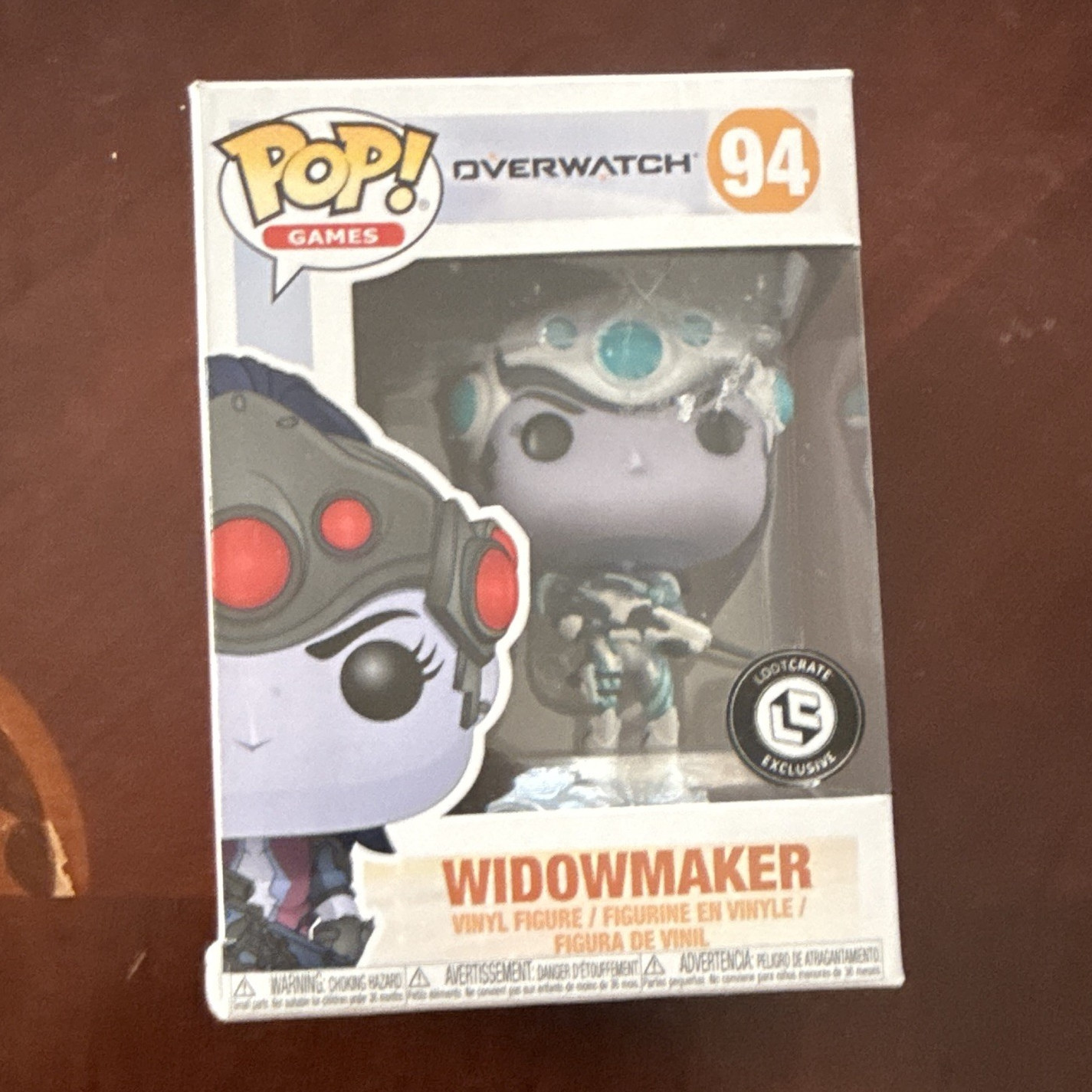 Funko Pop! Games Overwatch Widowmaker #94 LootCrate Exclusive Vinyl Figure