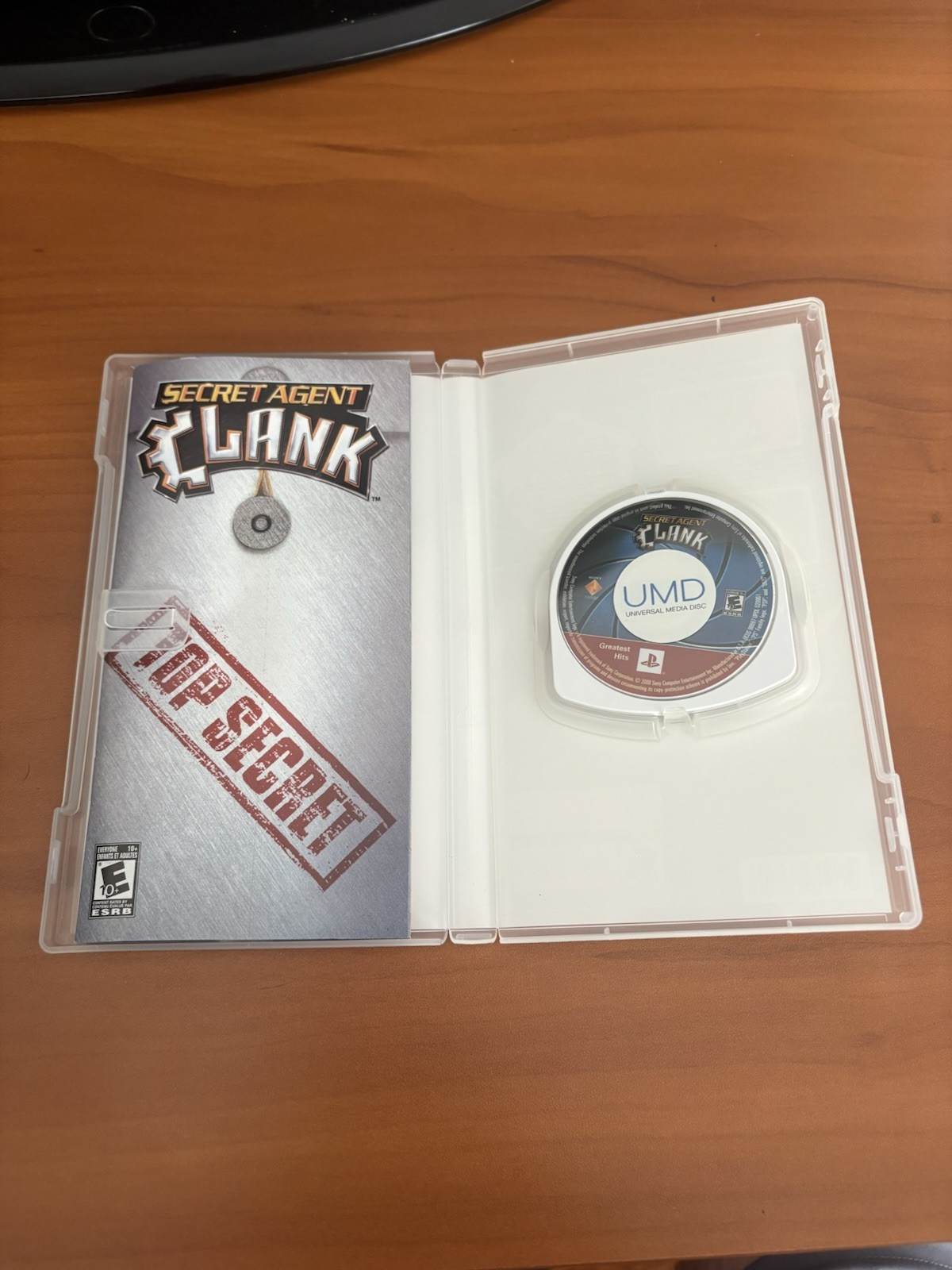 Secret Agent Clank Greatest Hits PSP CIB Tested