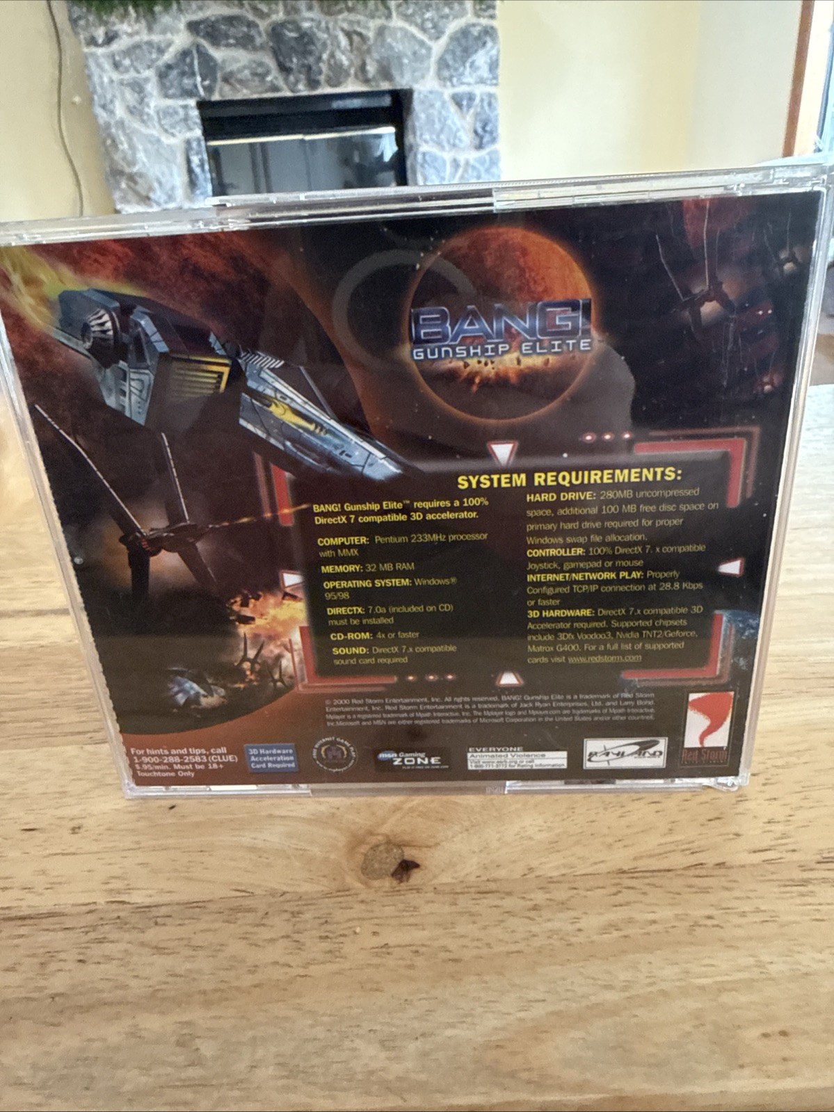 BANG Gunship Elite (PC, 2000) Case, Game Insert And Working Game