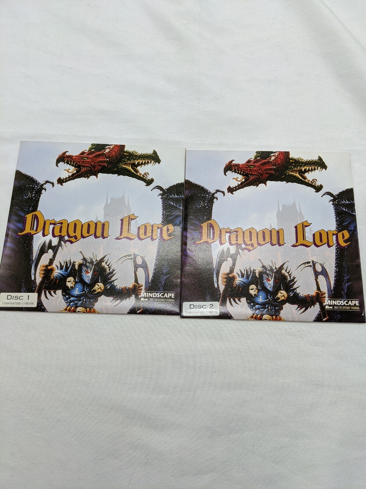 Dragon Lore Mindscape PC Video Game 1994 Cryo Interactive Entertainment